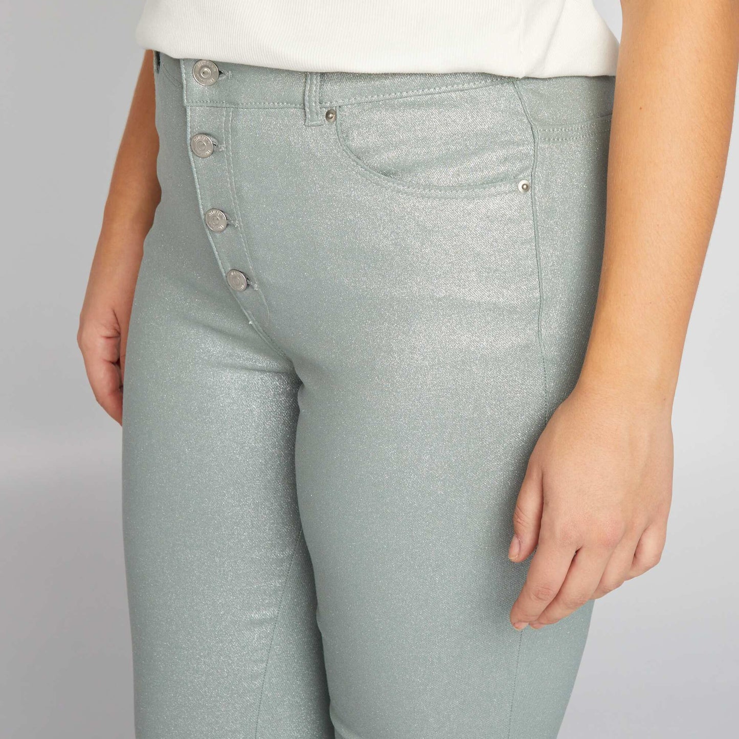Skinny jeans/very fitted cut GREY