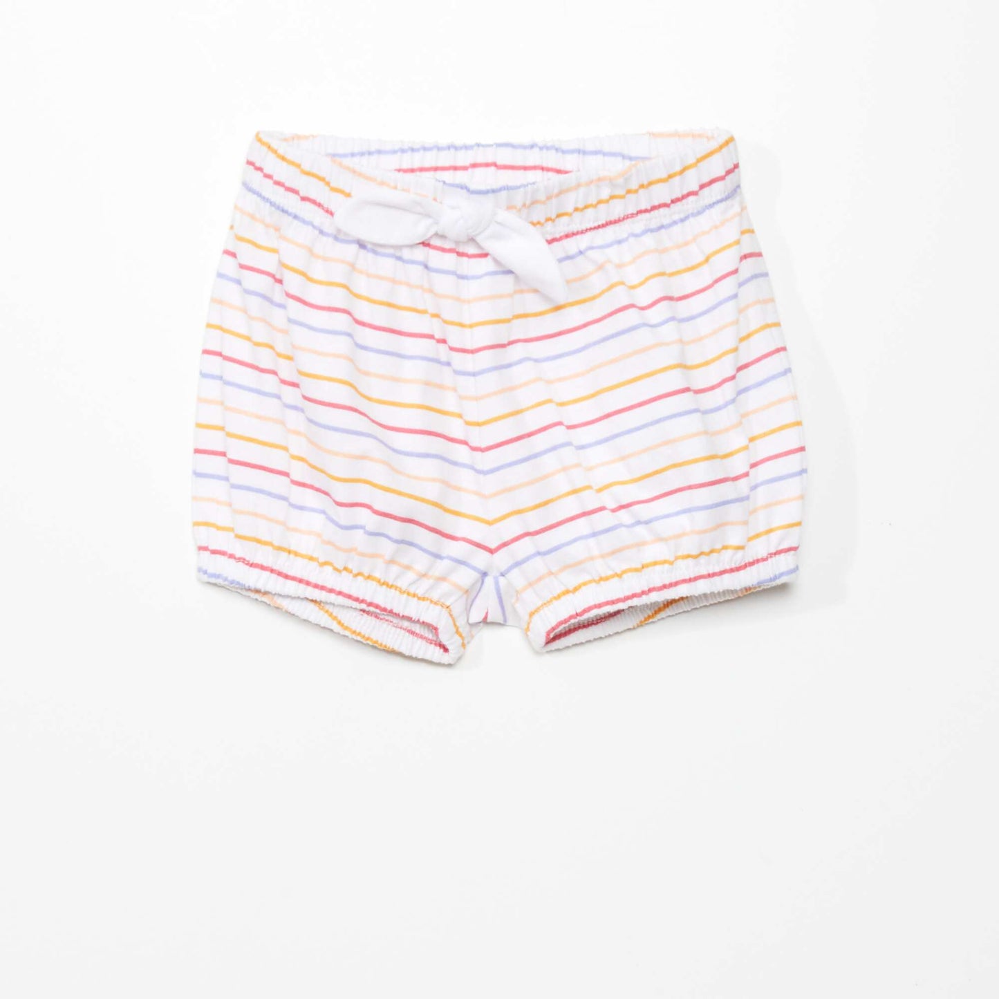 Pack of 2 cotton shorts MULTI STRIPE