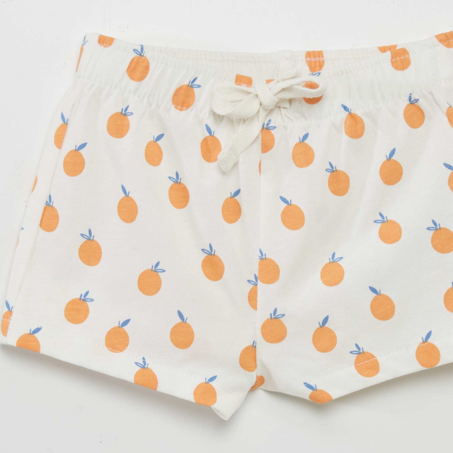 Pack of 2 cotton shorts WHITE