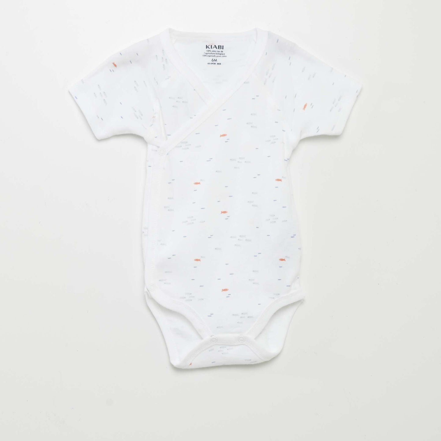 Pack of 3 printed bodysuits WHITE