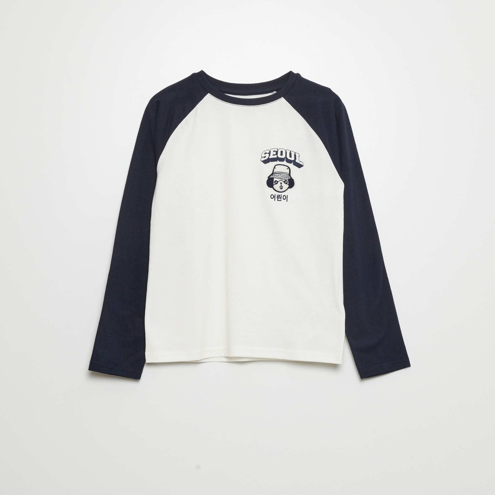 Seoul long-sleeved T-shirt WHITE