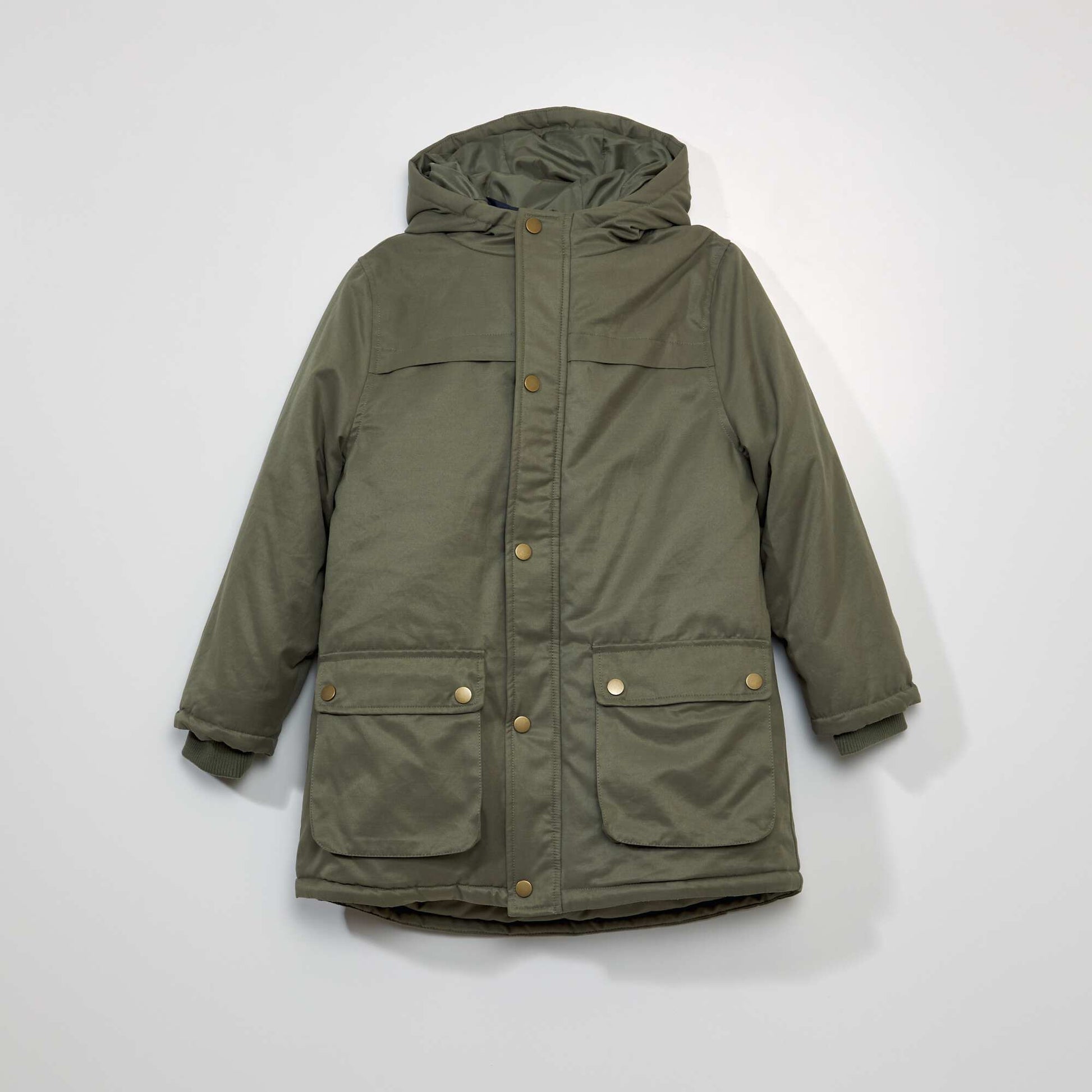 3-in-1 parka and bodywarmer KHAKI2
