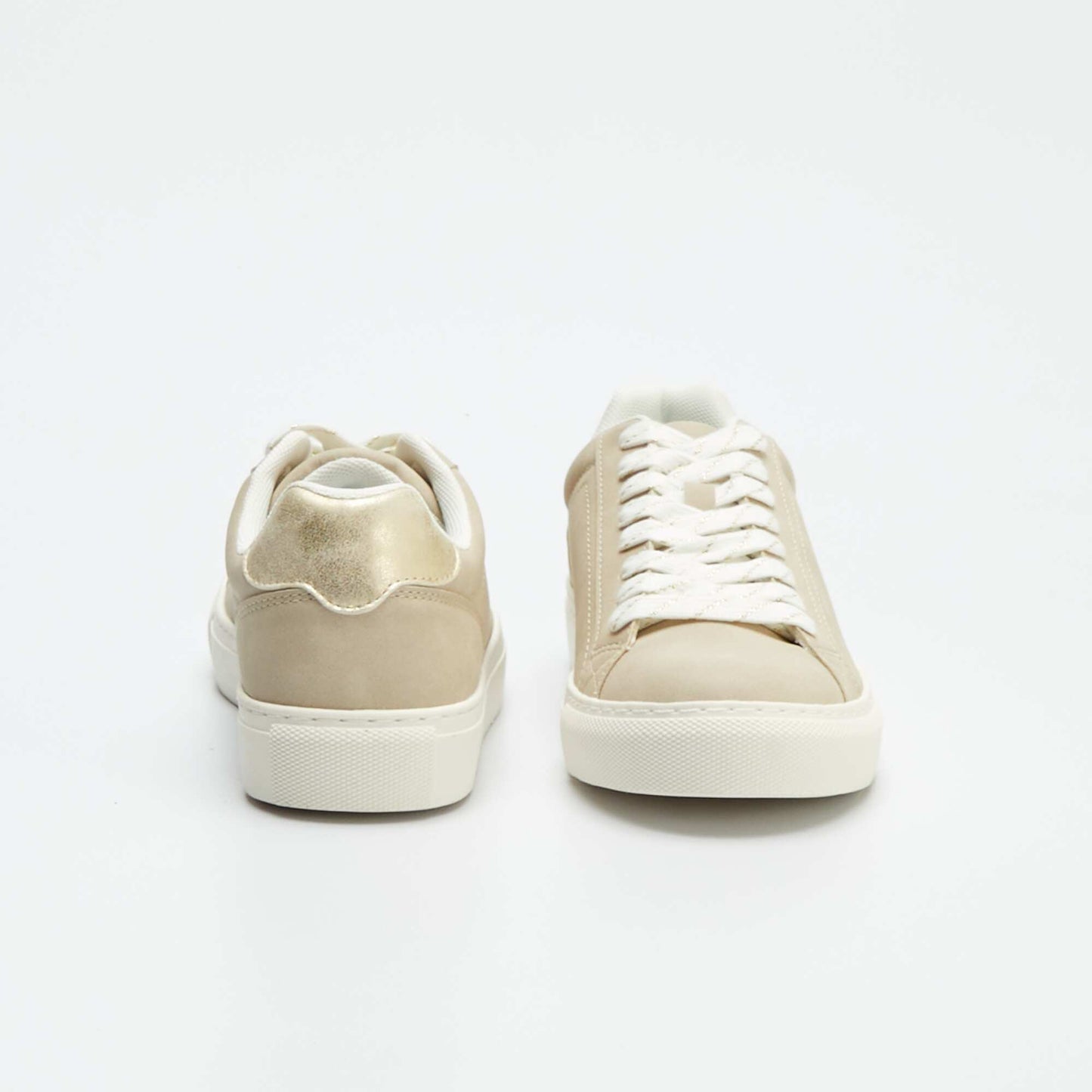 Low-top trainers BEIGE