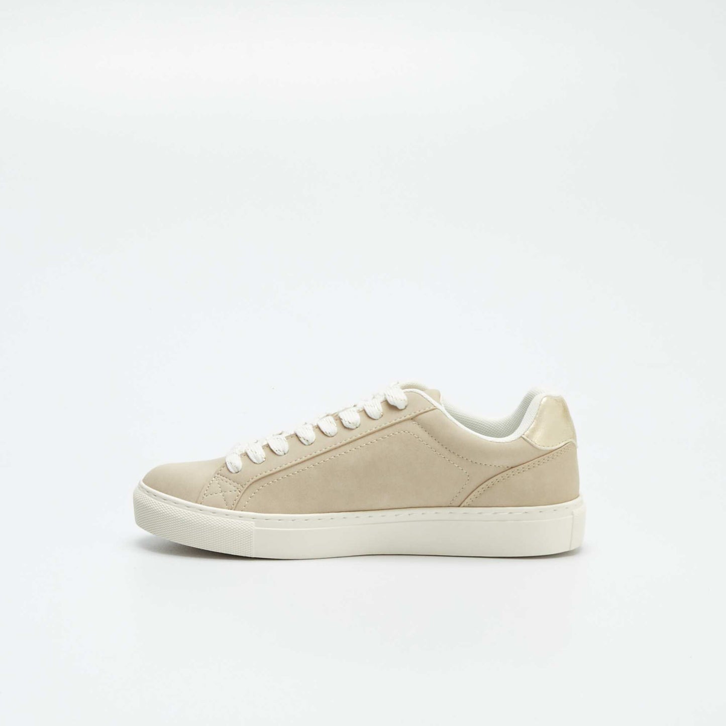 Low-top trainers BEIGE