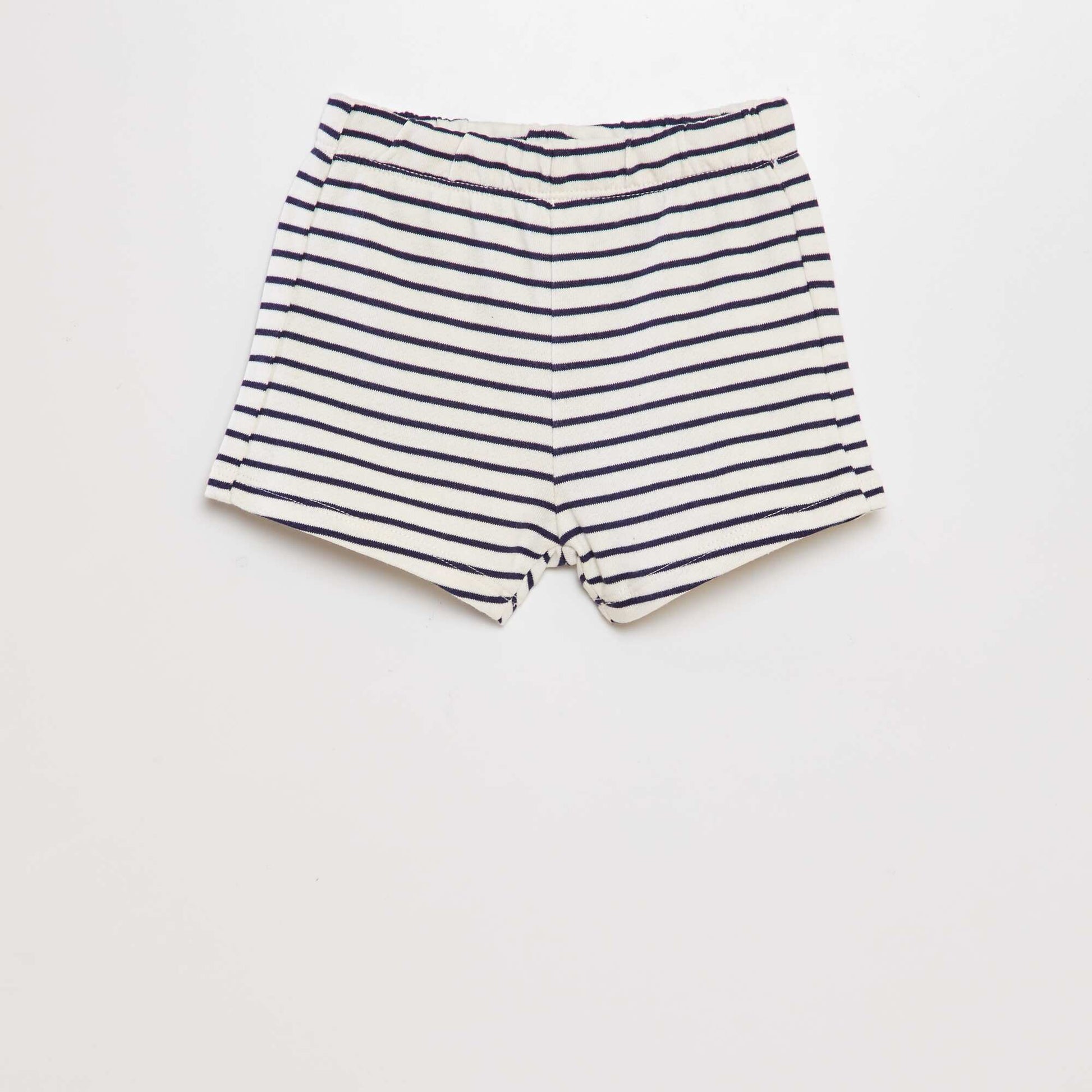 Cotton T-shirt + shorts set - 2-piece set GREY
