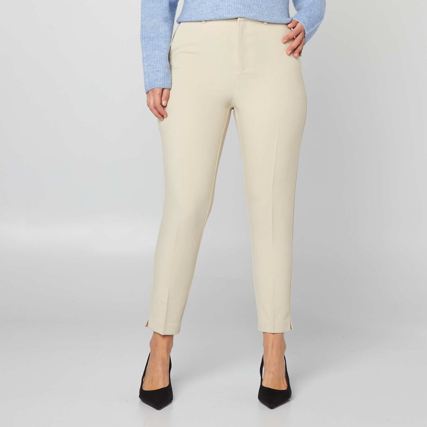 Cigarette trousers GREY