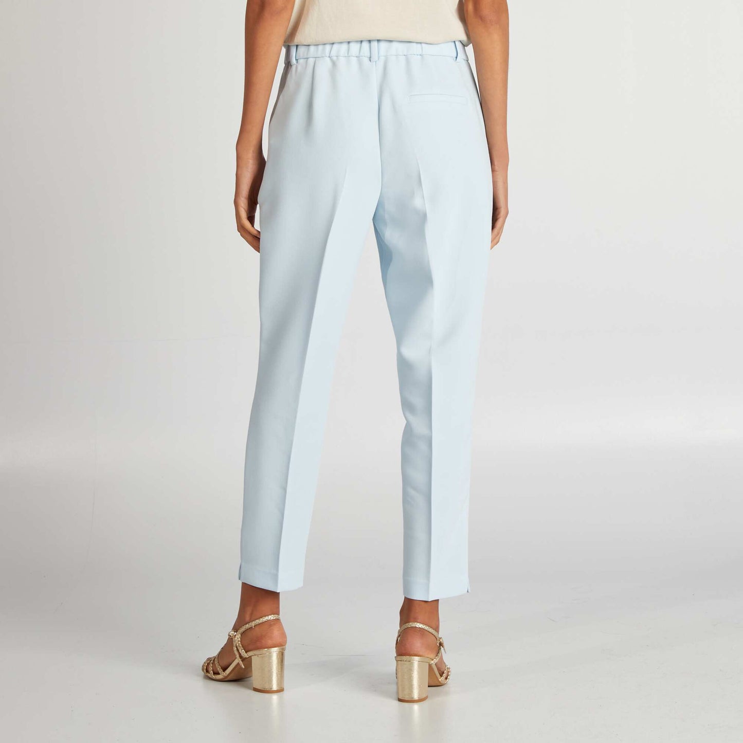 Cigarette trousers BLUE