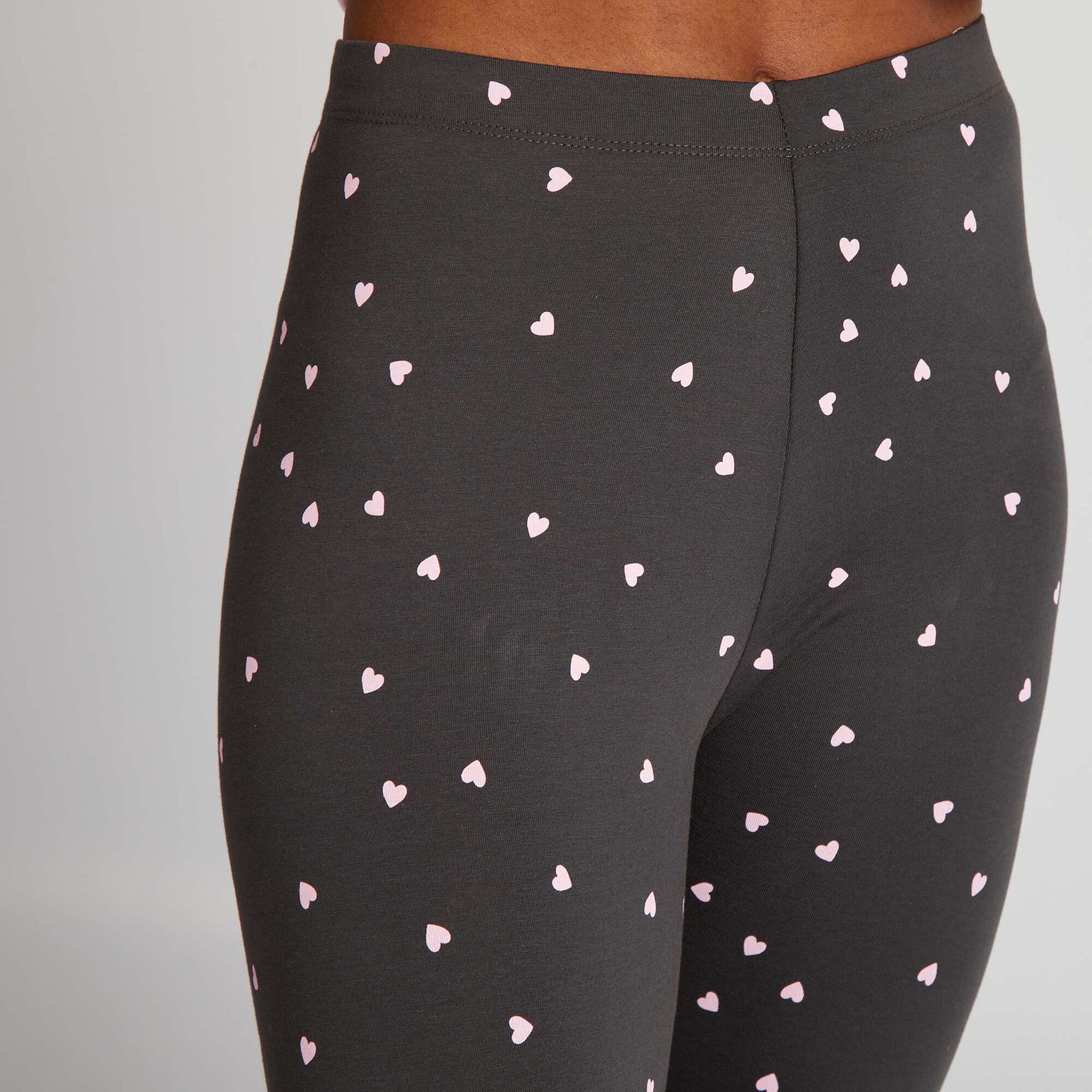 Long 'Marie' pyjamas - 2-piece set PINK
