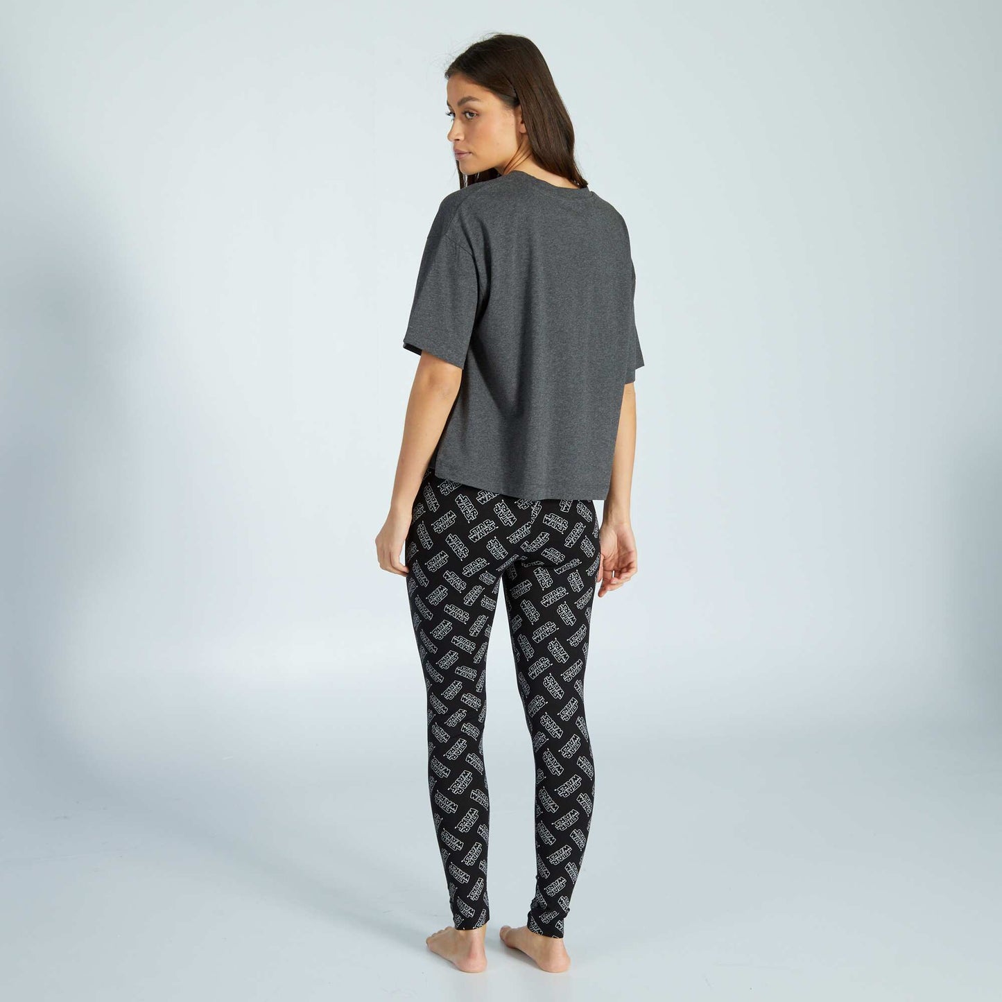 Long pyjamas - 'Star Wars' - 2-piece set GREY