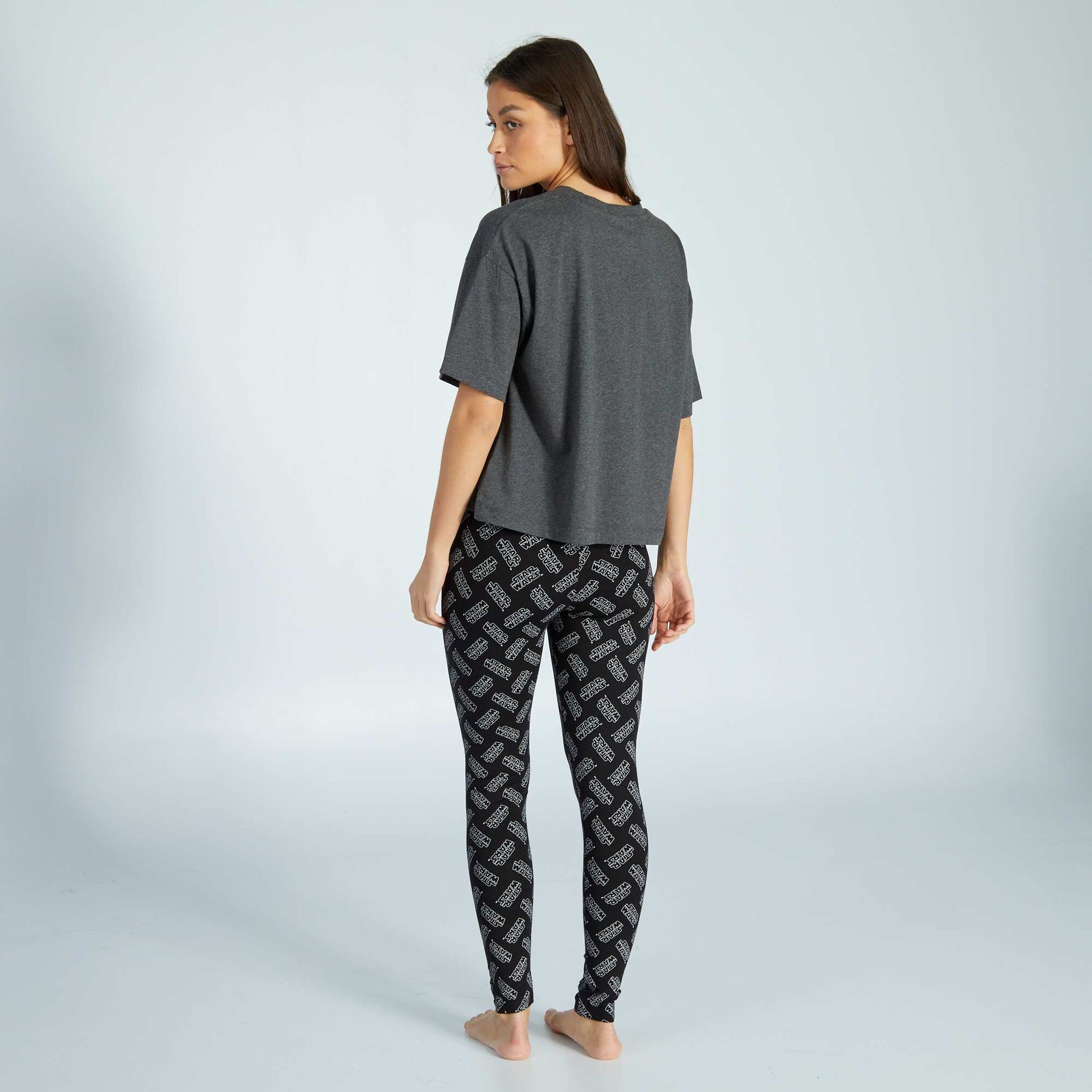 Long pyjamas - 'Star Wars' - 2-piece set GREY