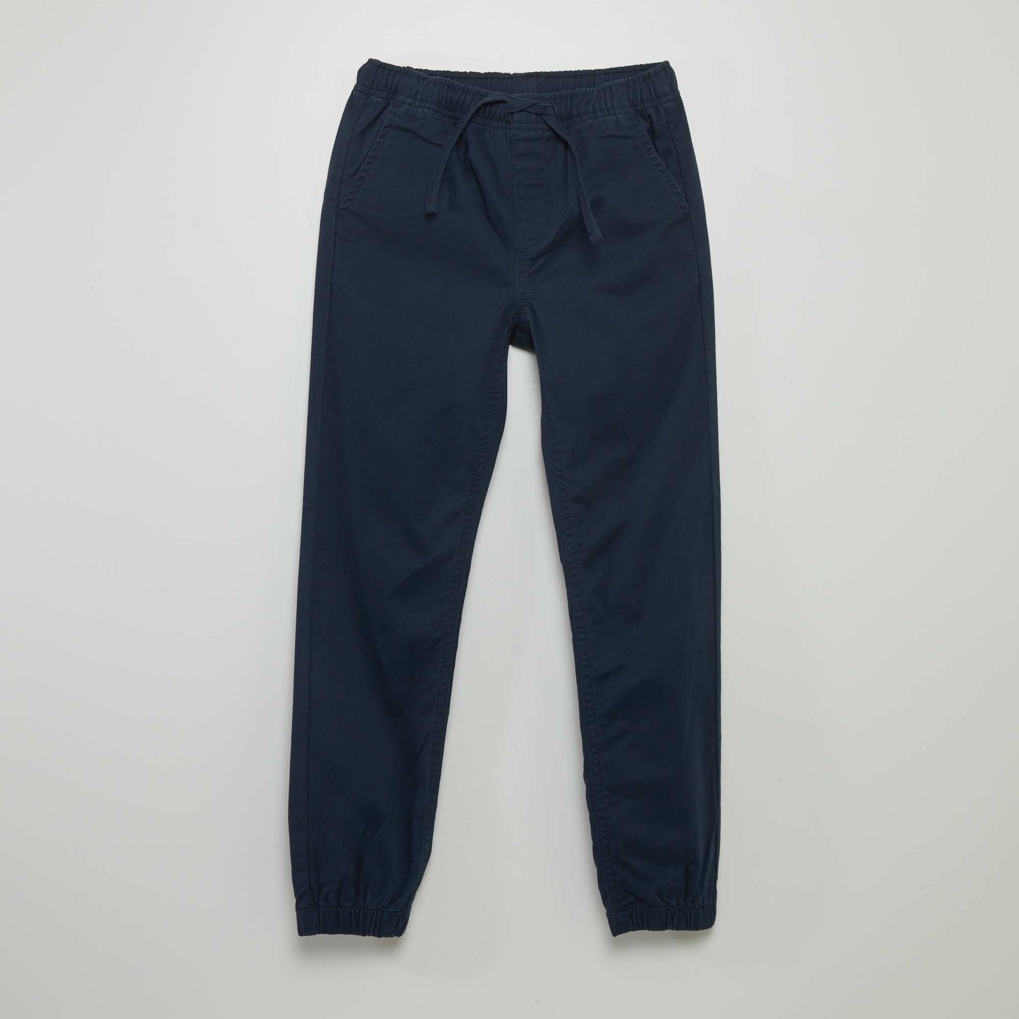 Joggers with elasticated waist BLUE