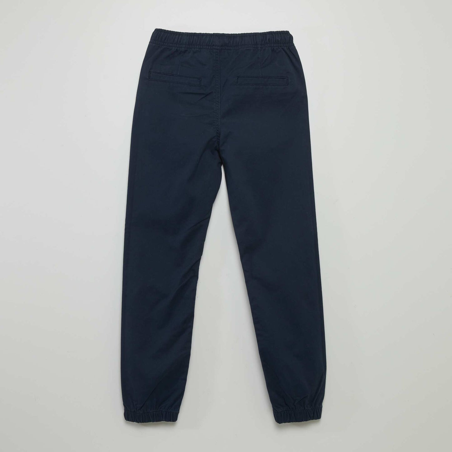 Joggers with elasticated waist BLUE