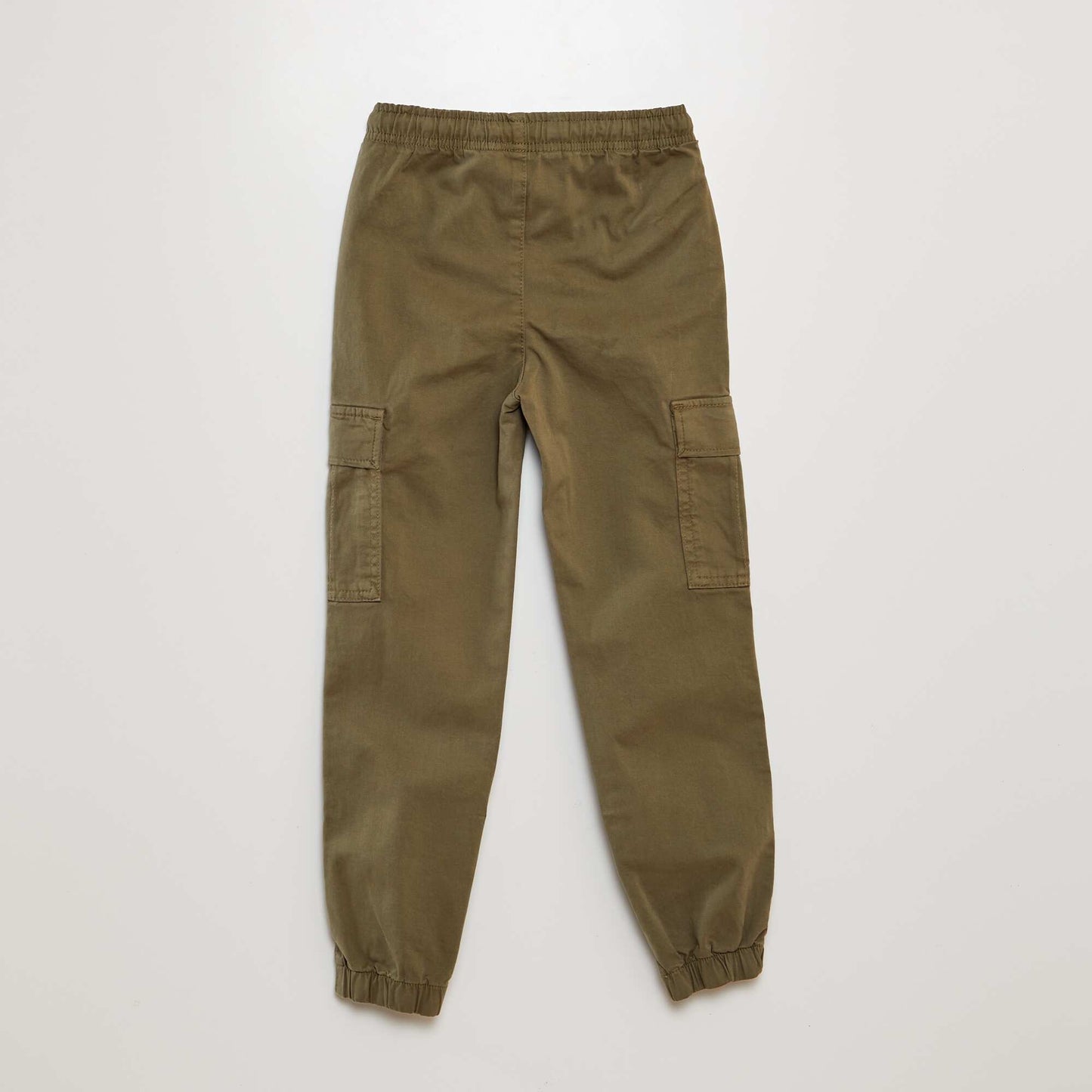 Stretchy multi-pocket trousers KHAKI