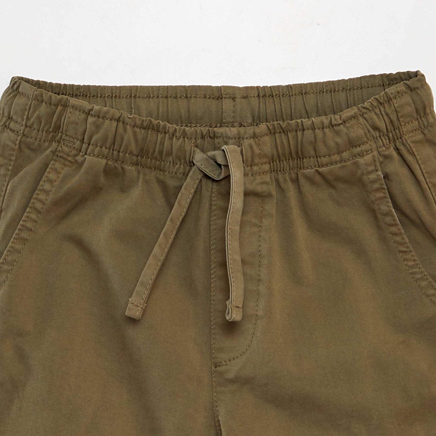 Stretchy multi-pocket trousers KHAKI