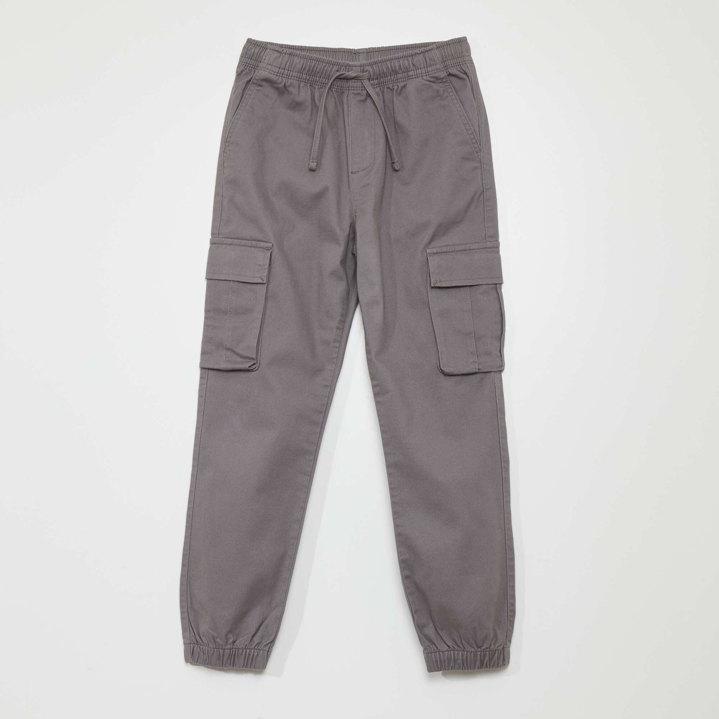 Stretchy multi-pocket trousers GREY