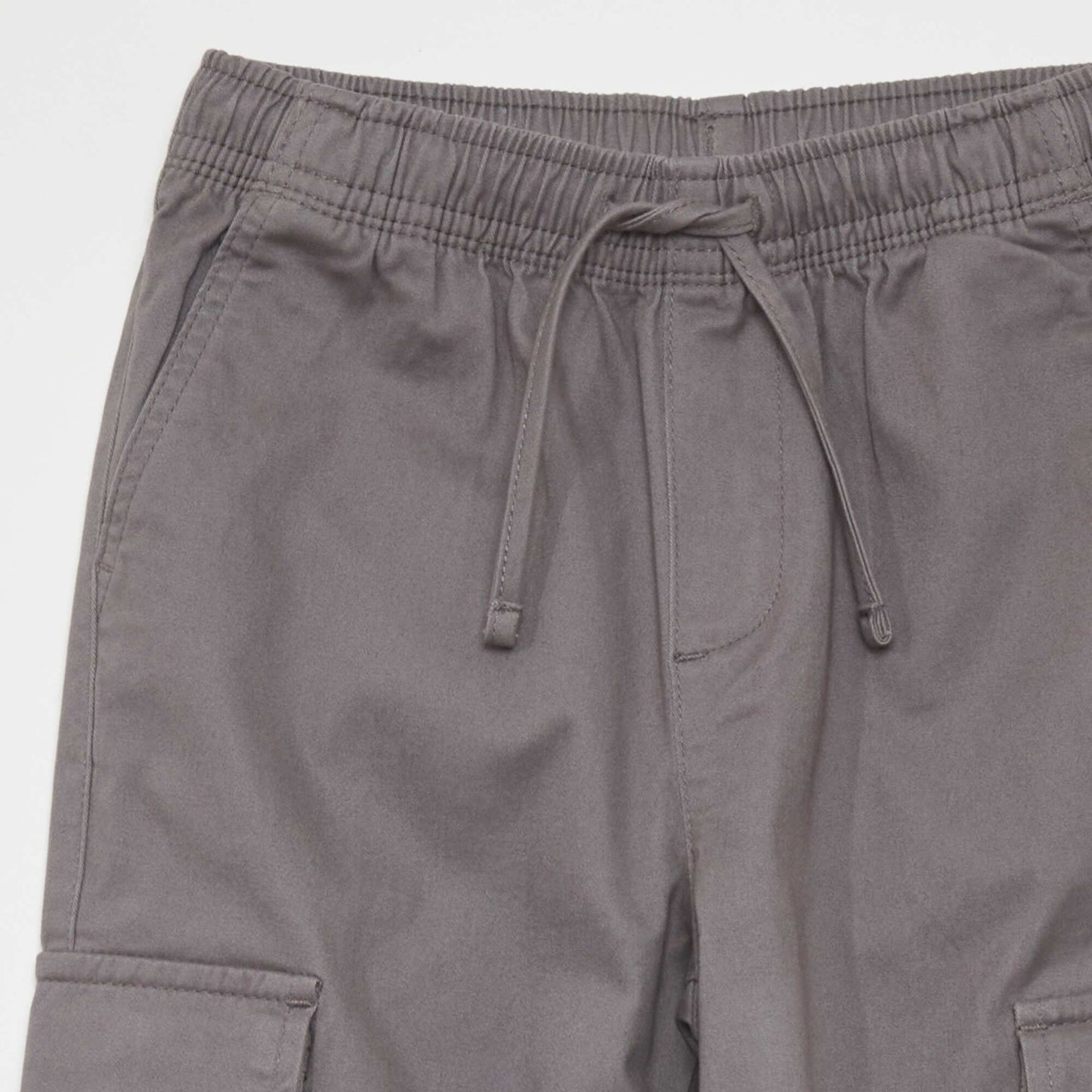 Stretchy multi-pocket trousers GREY