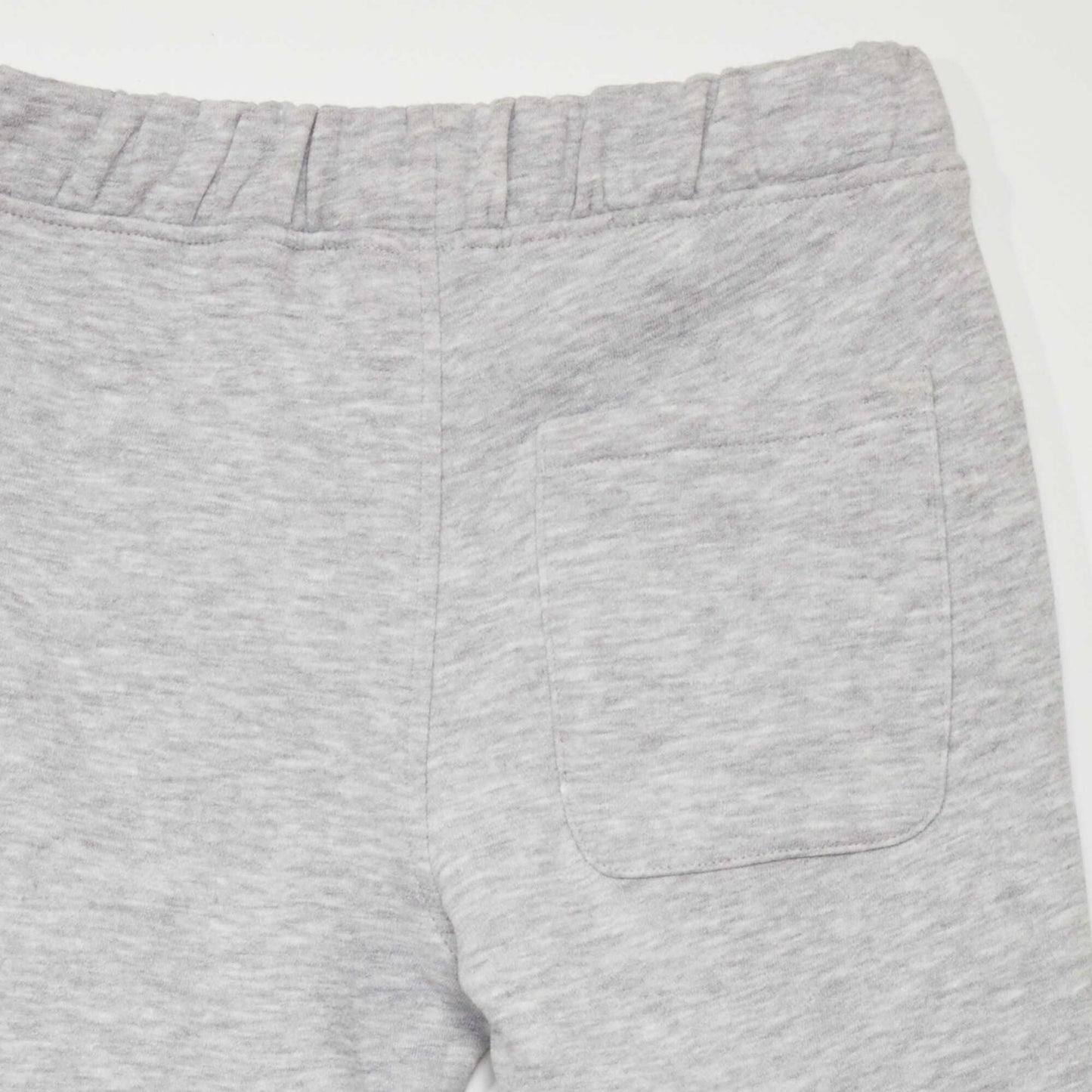 Marl joggers with adjustable waistband GREY