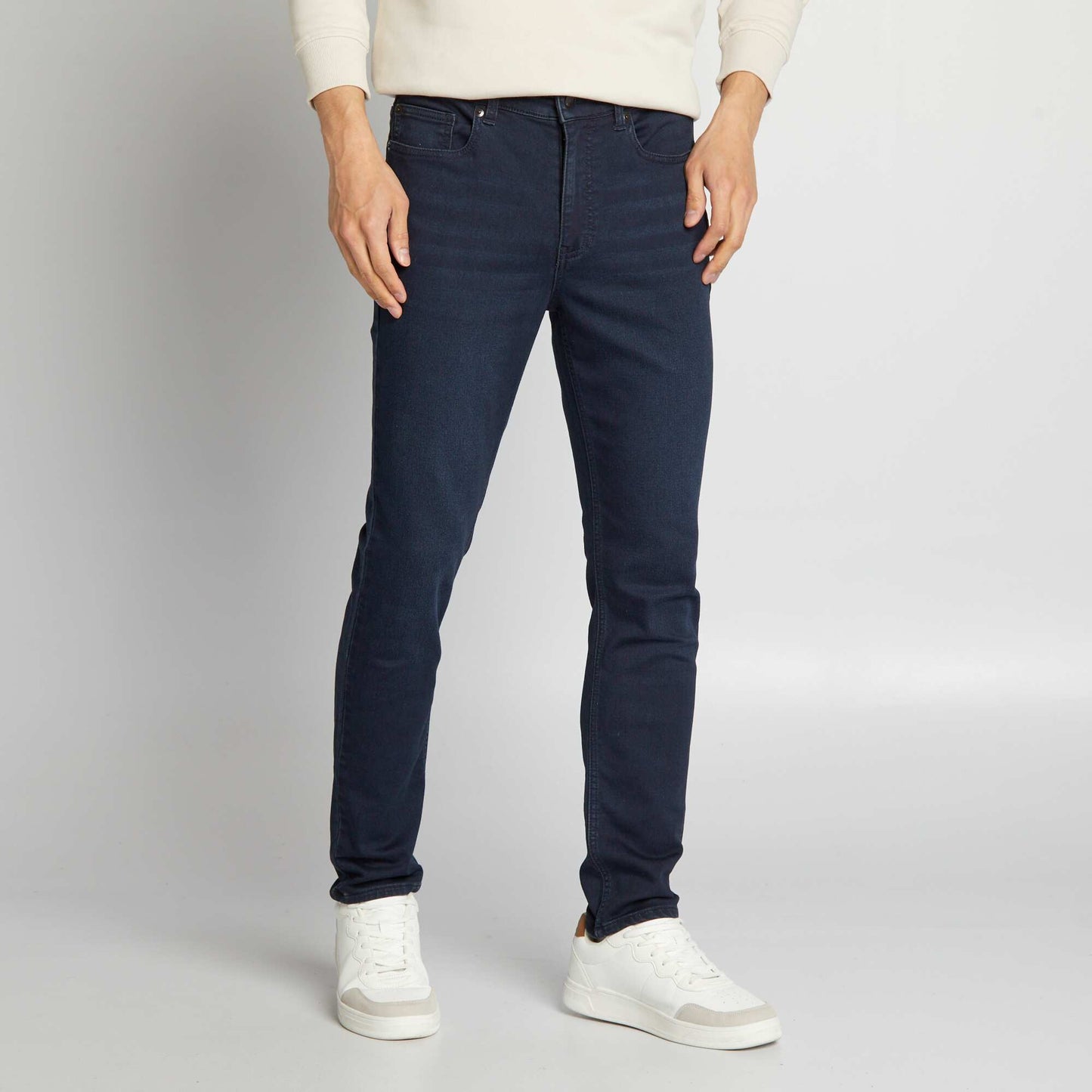 Slim-fit stretch jeans - L32 BLUE