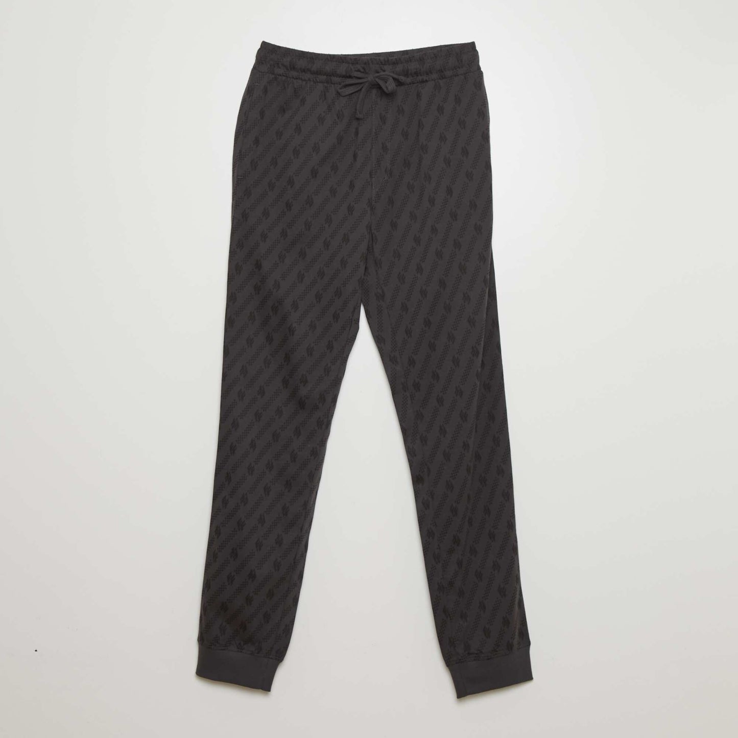 Long 'Fast and Furious' pyjamas - 2-piece set GREY