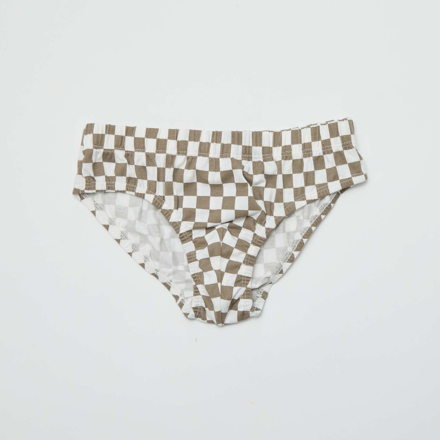 Pack of 7 pairs of printed briefs WHITE