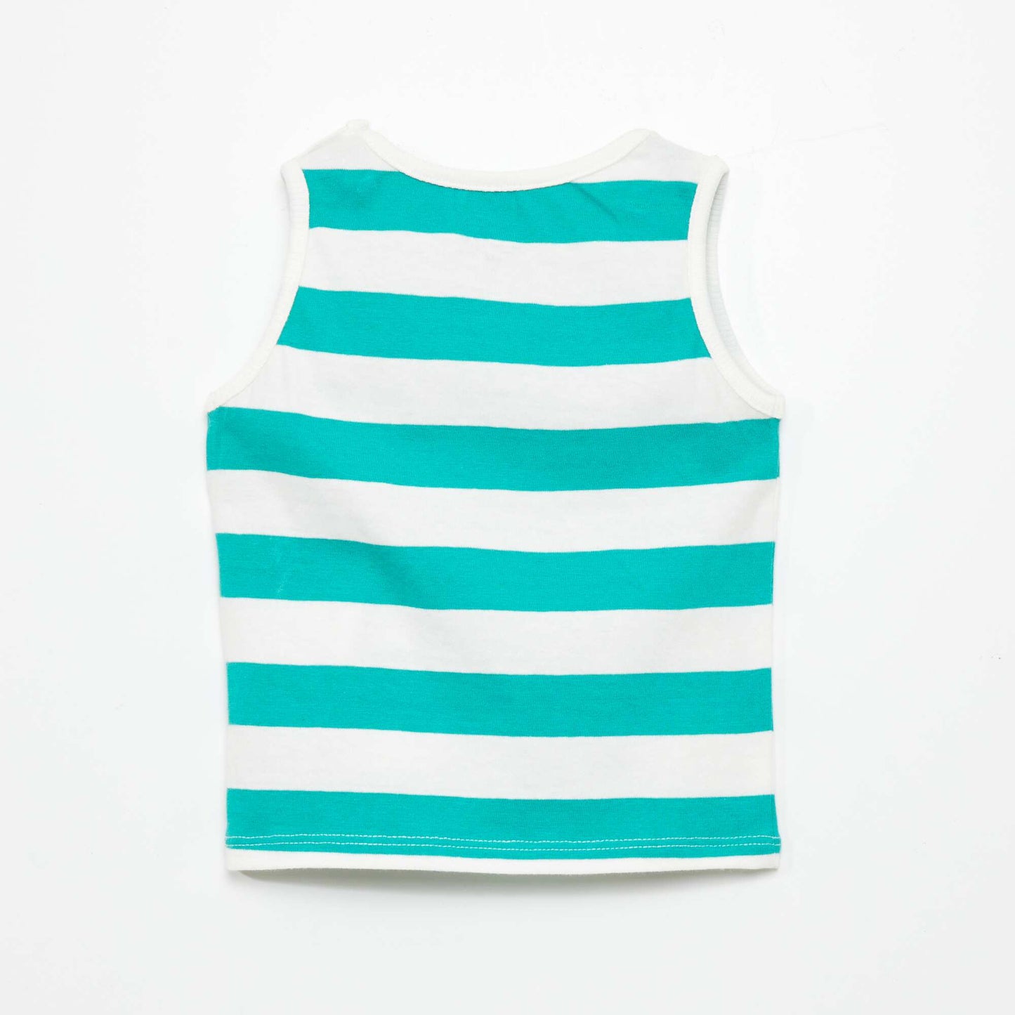 Jersey vest top WHITE