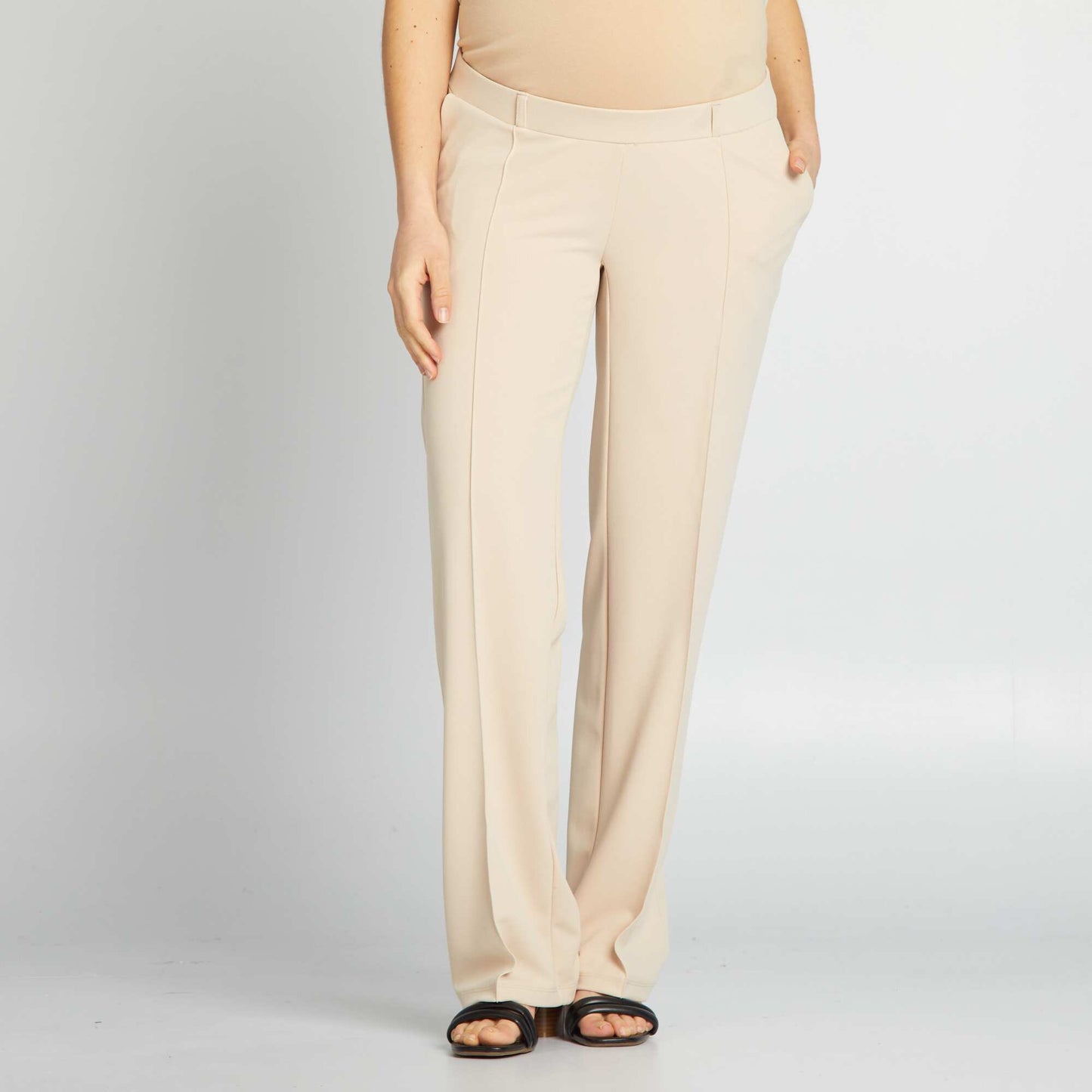 Milano maternity trousers BEIGE
