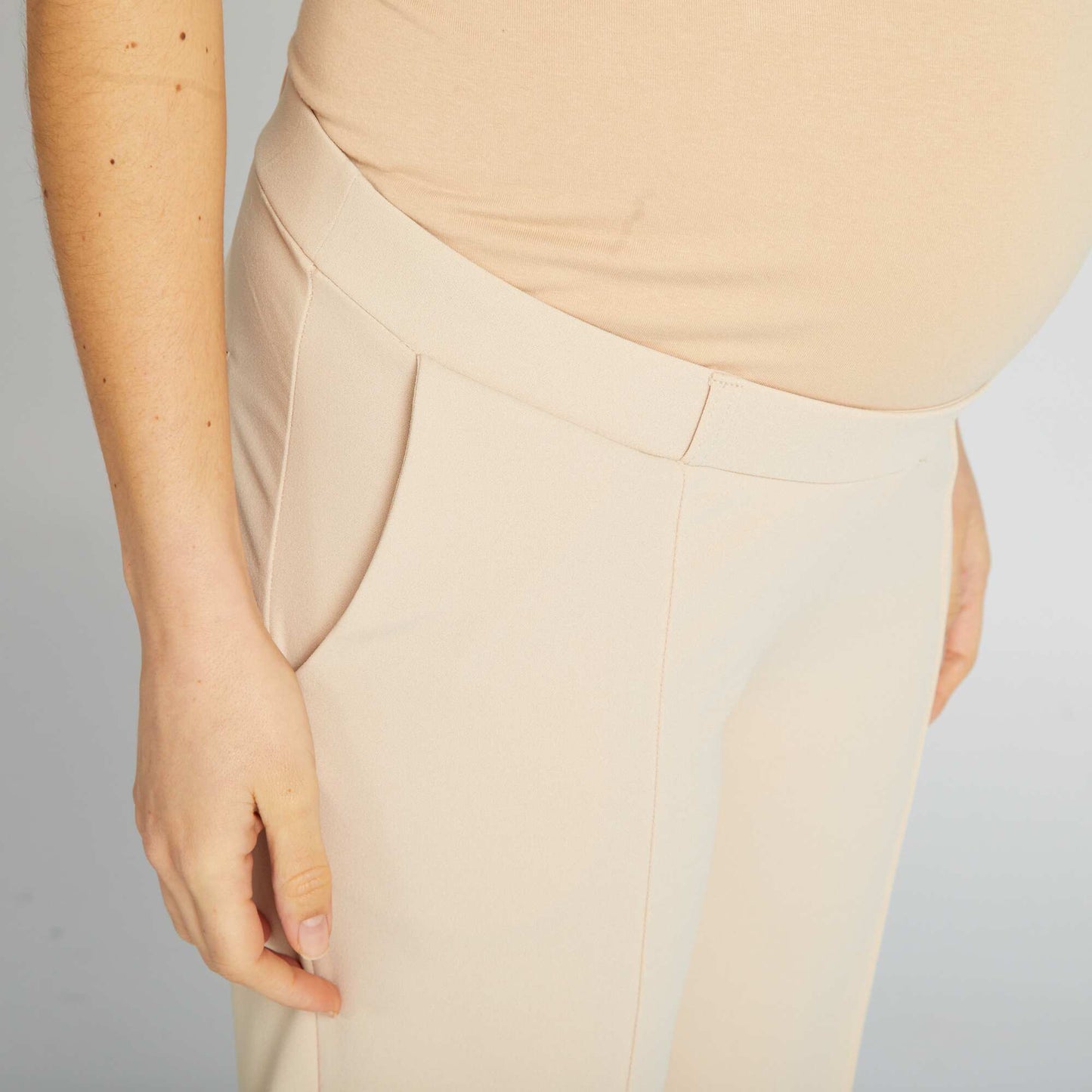 Milano maternity trousers BEIGE