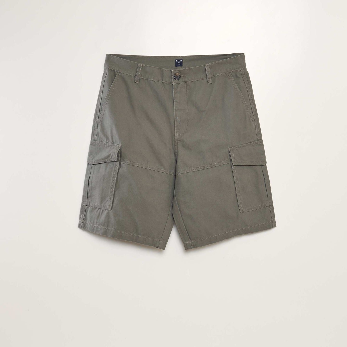 Bermuda shorts with side pockets KHAKI