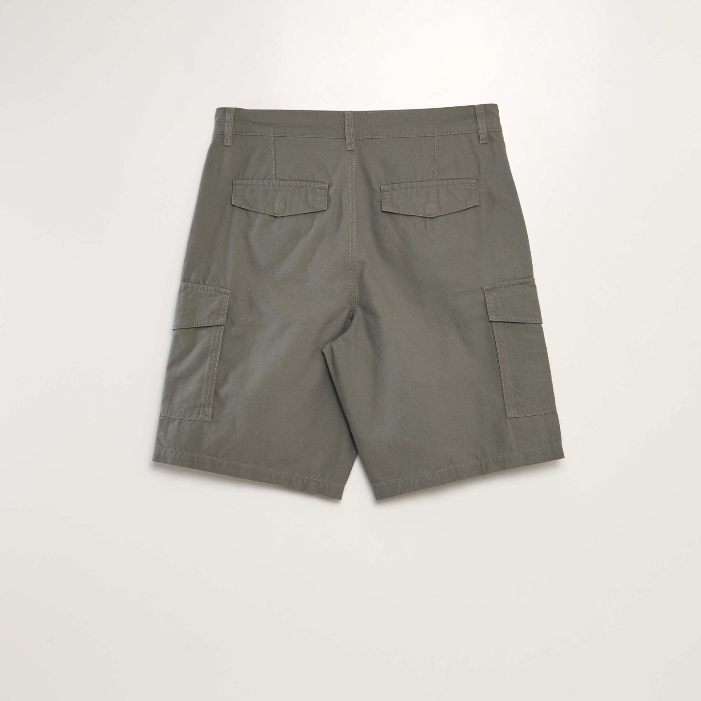 Bermuda shorts with side pockets KHAKI