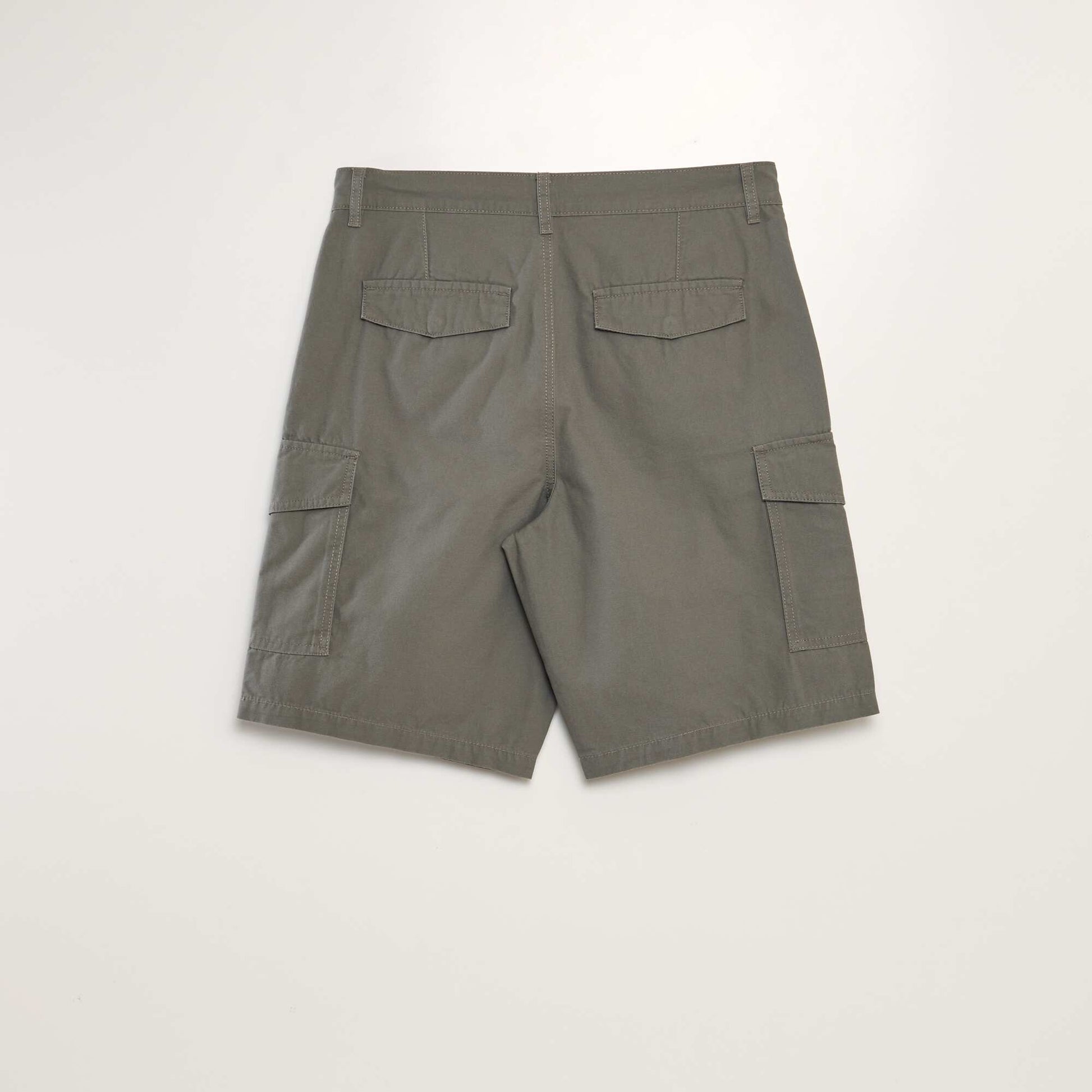 Bermuda shorts with side pockets KHAKI
