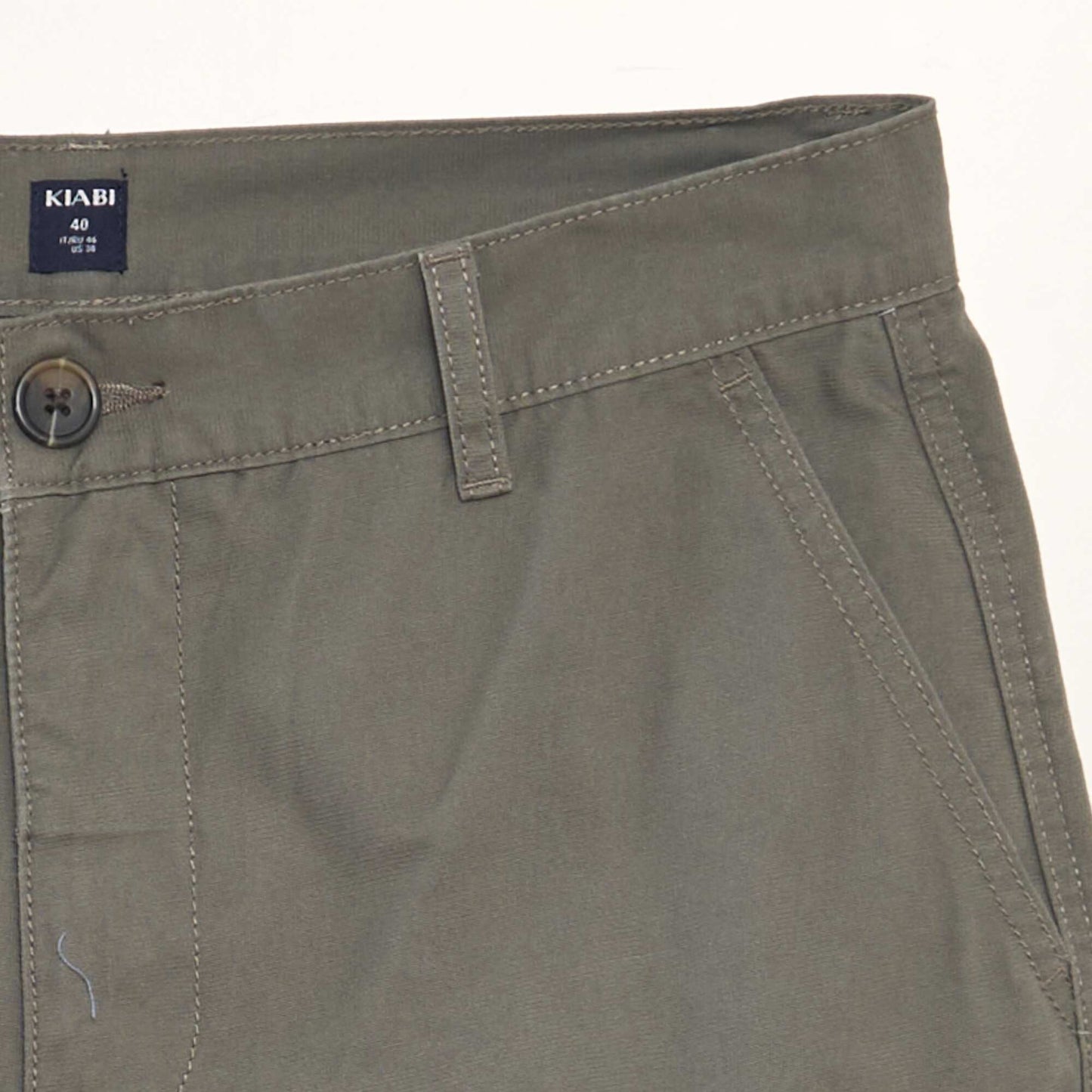 Bermuda shorts with side pockets KHAKI