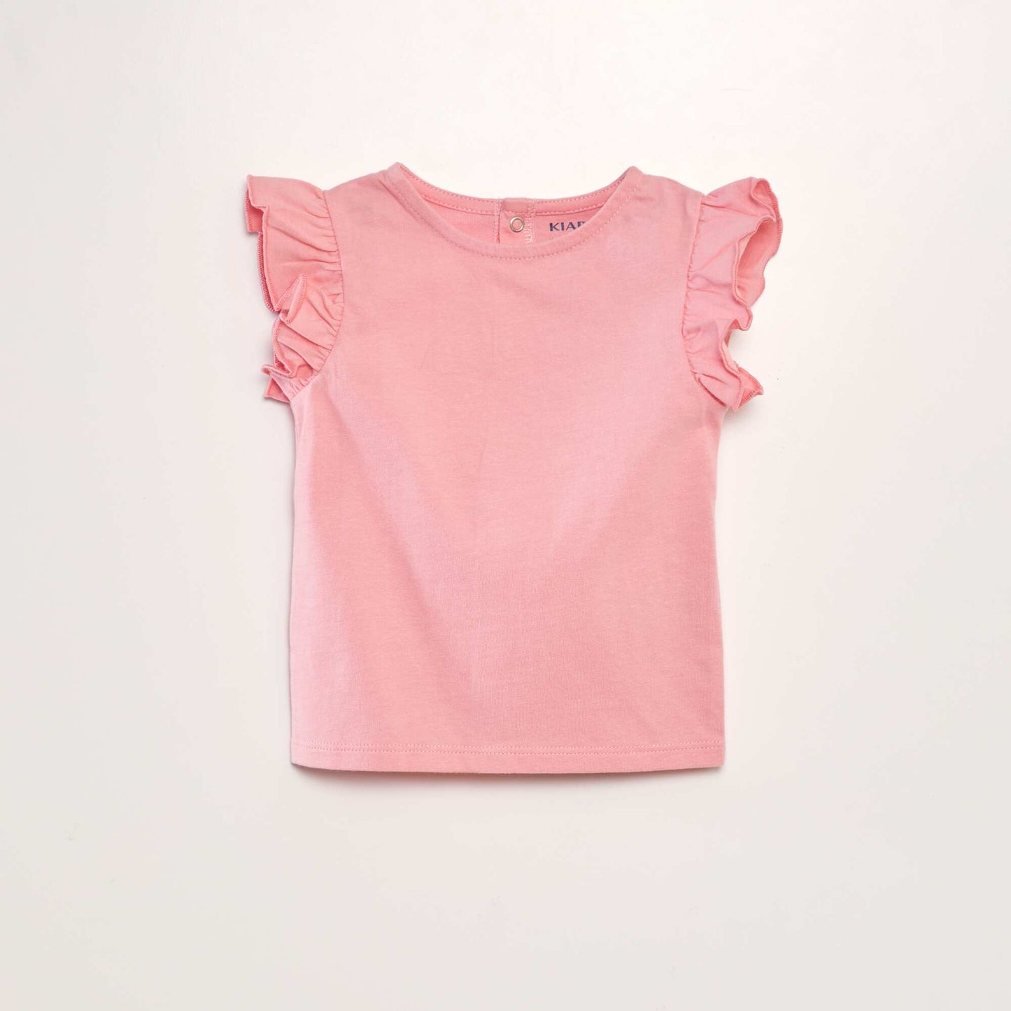 Ruffled T-shirt PINK