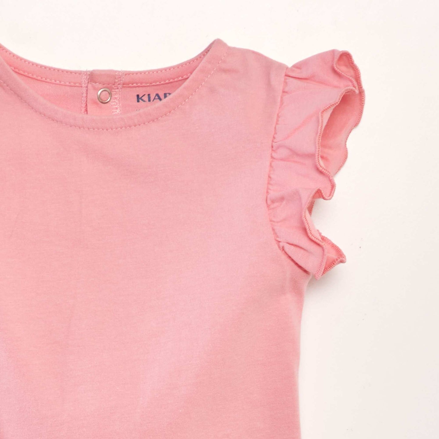 Ruffled T-shirt PINK