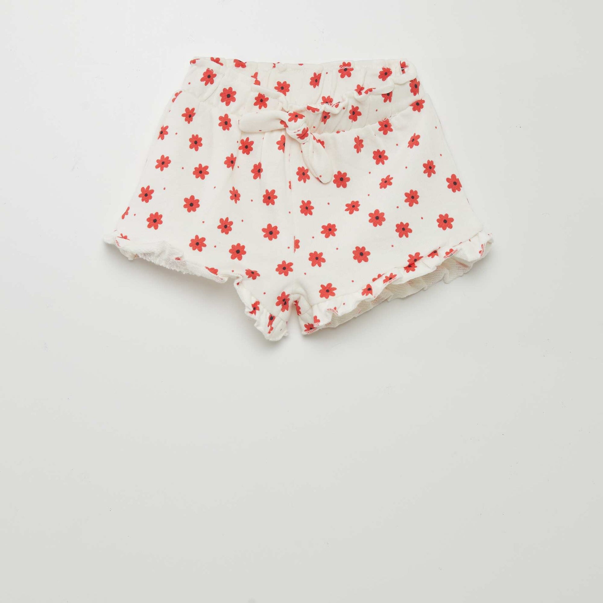 Printed shorts WHITE