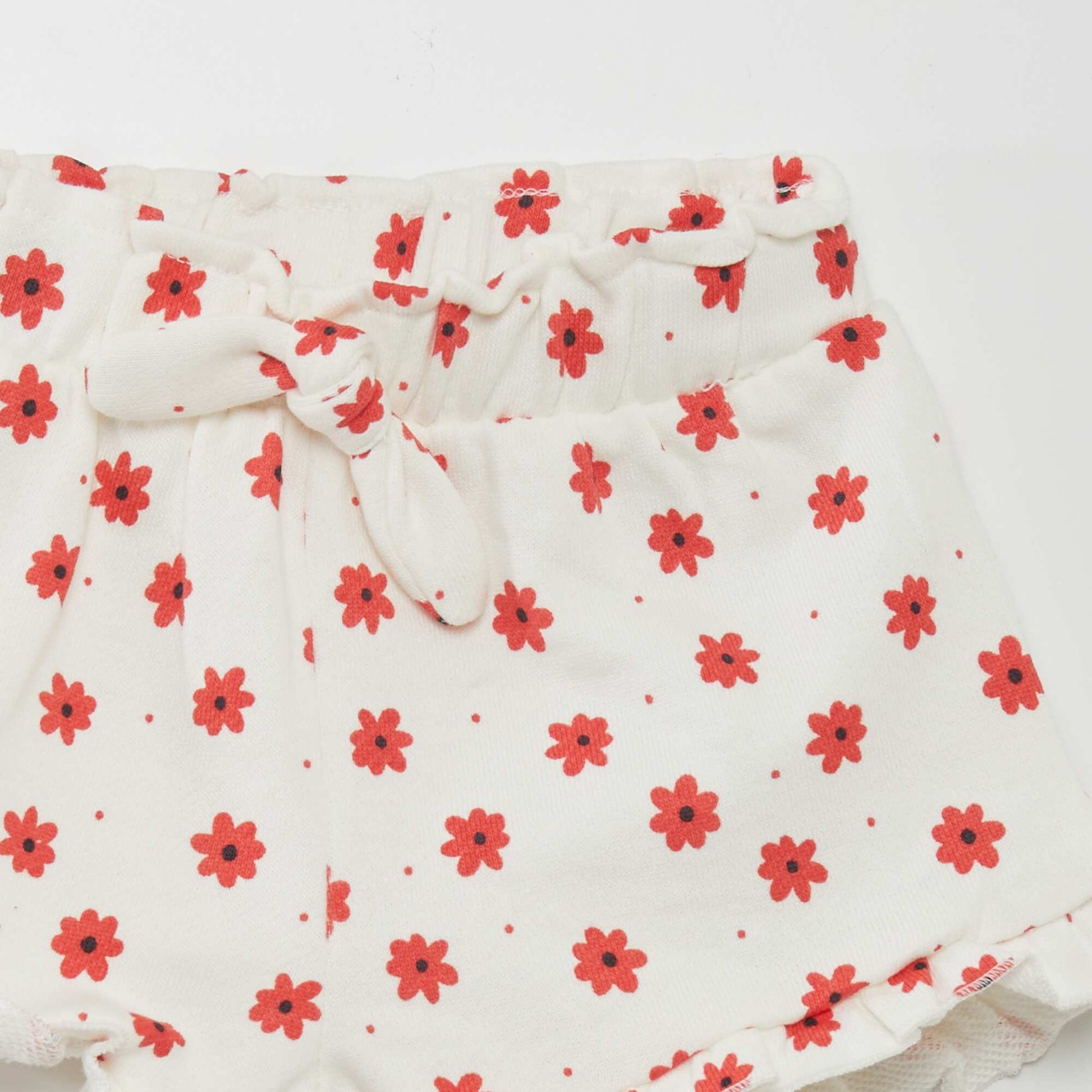 Printed shorts WHITE