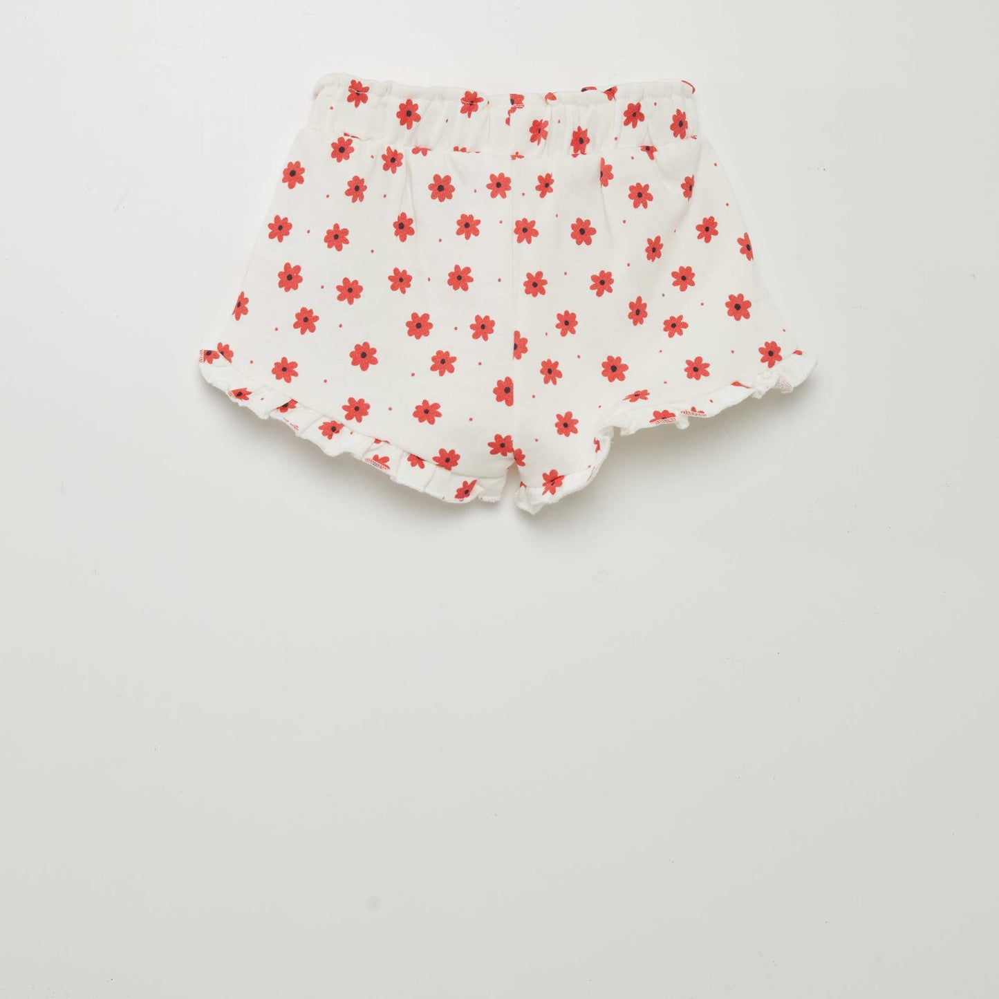 Printed shorts WHITE