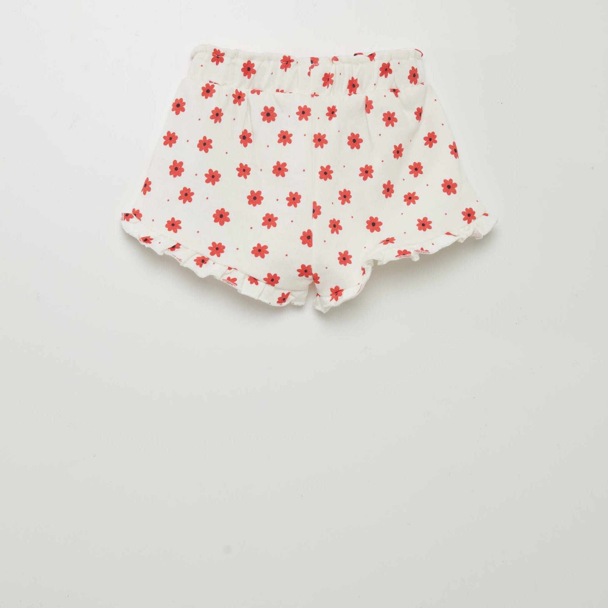 Printed shorts WHITE