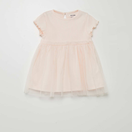 Lightweight tulle dress PINK