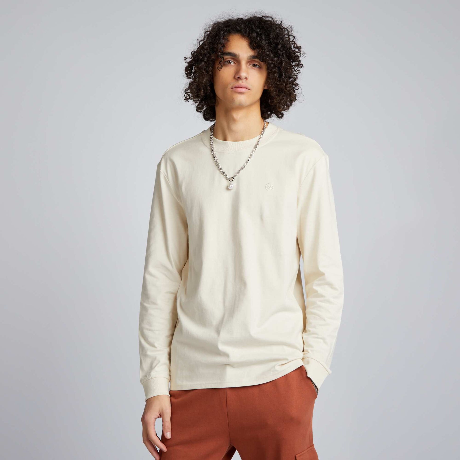 Basic T-shirt BEIGE