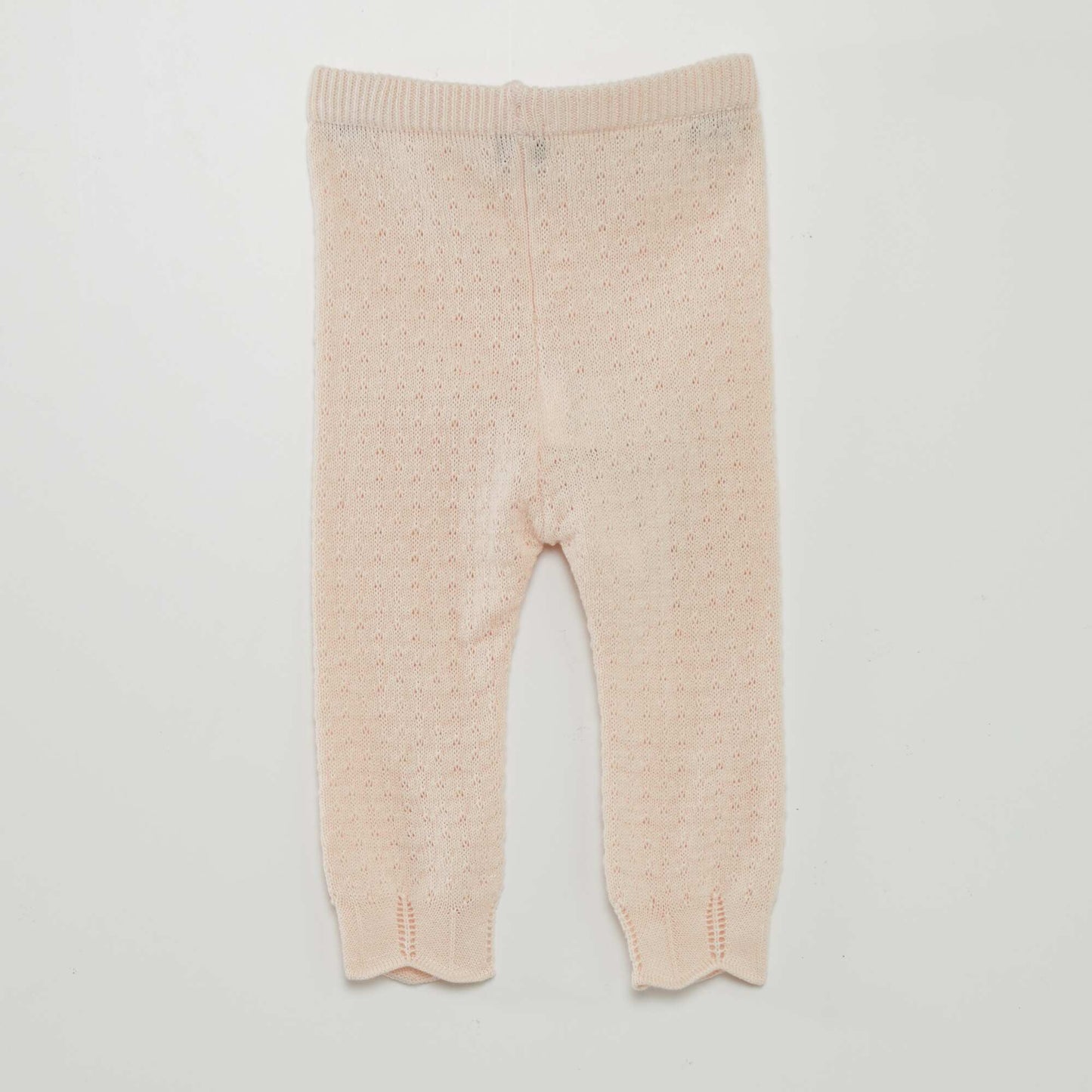 Knitted leggings + socks set PINK