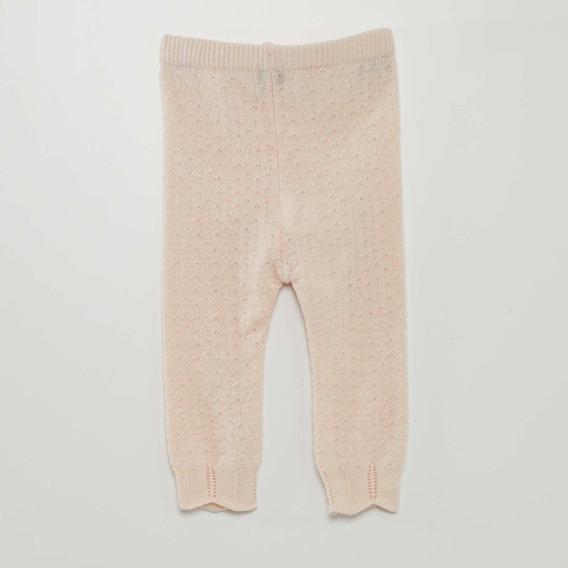 Knitted leggings + socks set PINK