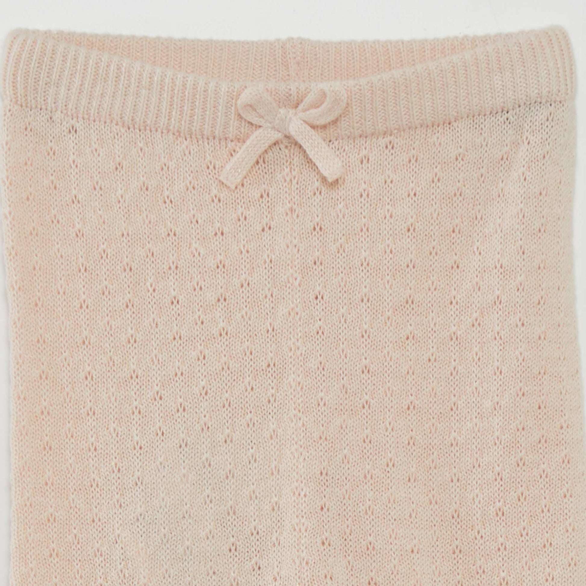 Knitted leggings + socks set PINK
