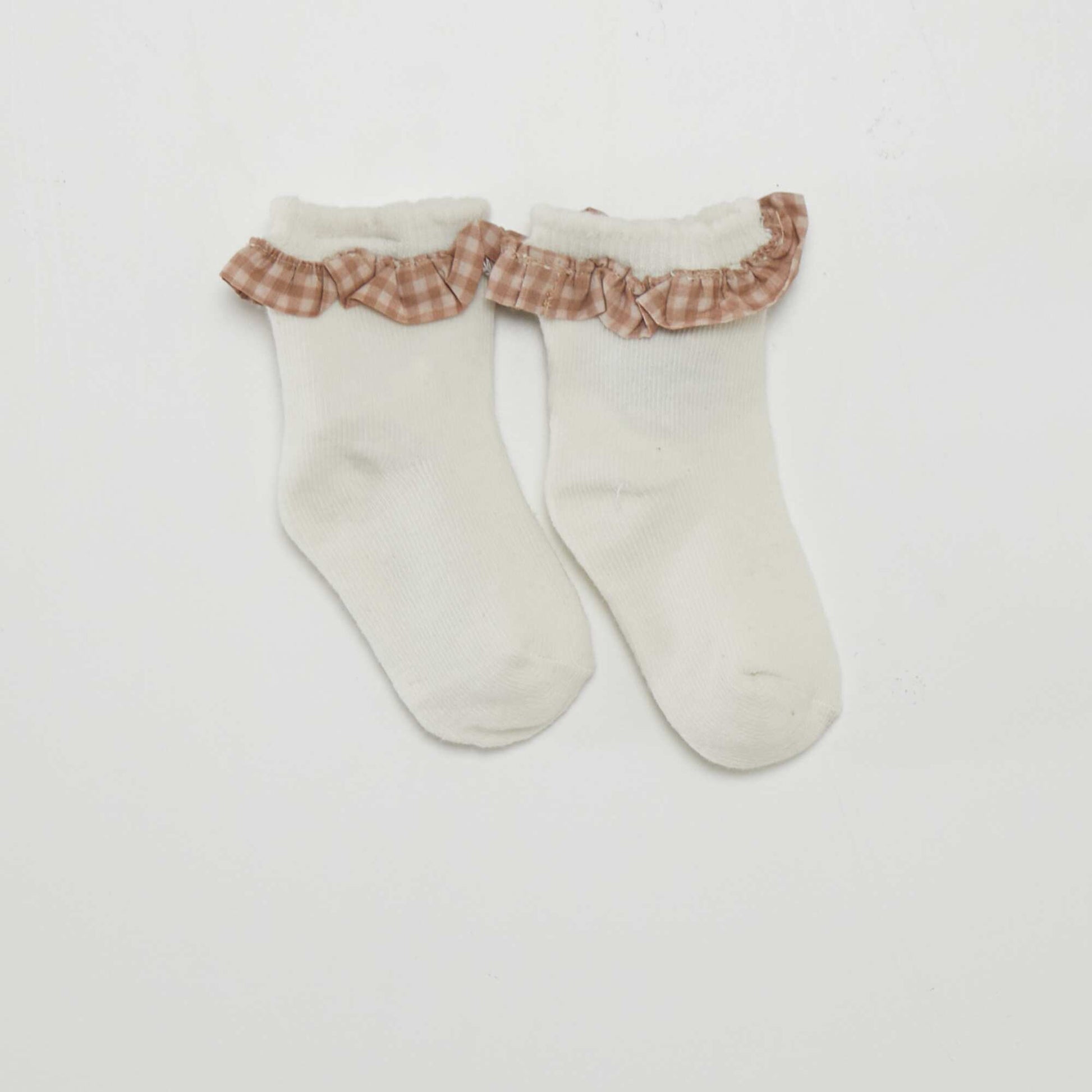 Knitted leggings + socks set PINK