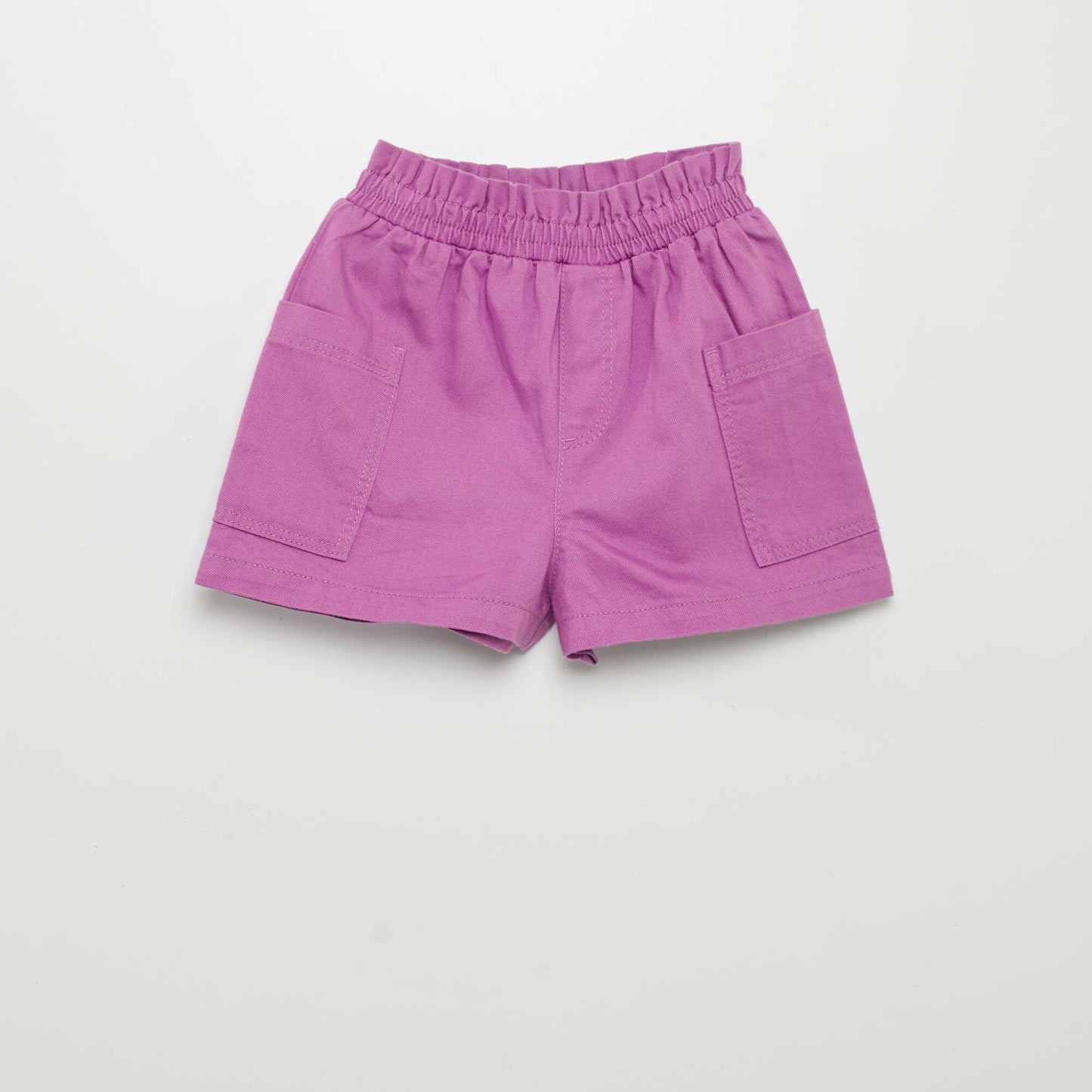 Twill shorts PURPLE