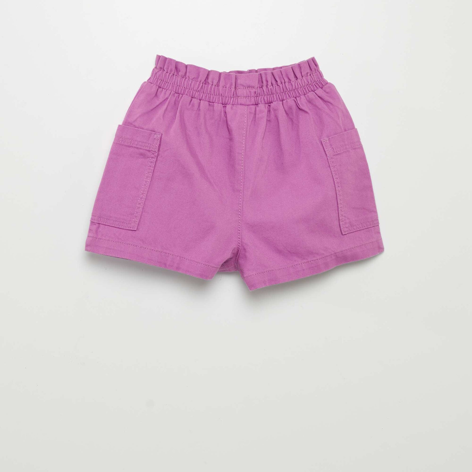 Twill shorts PURPLE