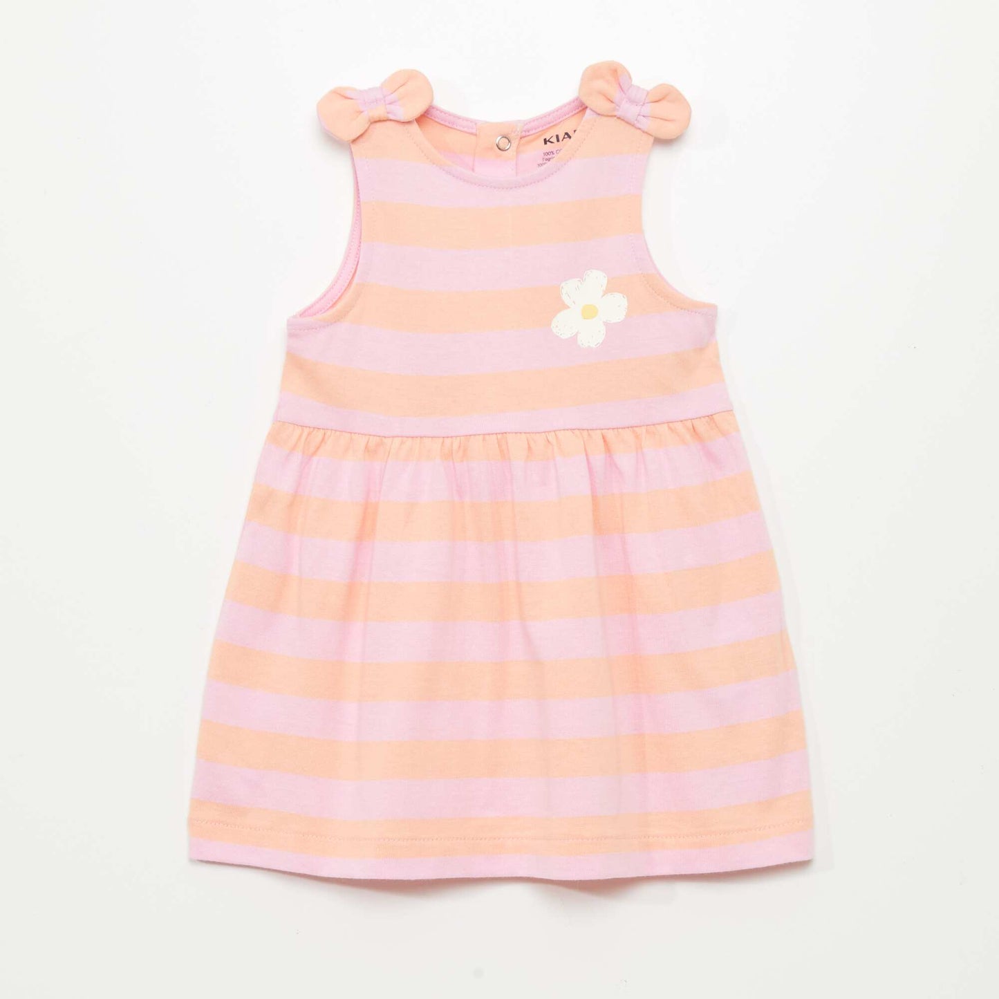 فستان جيرسي أبيض