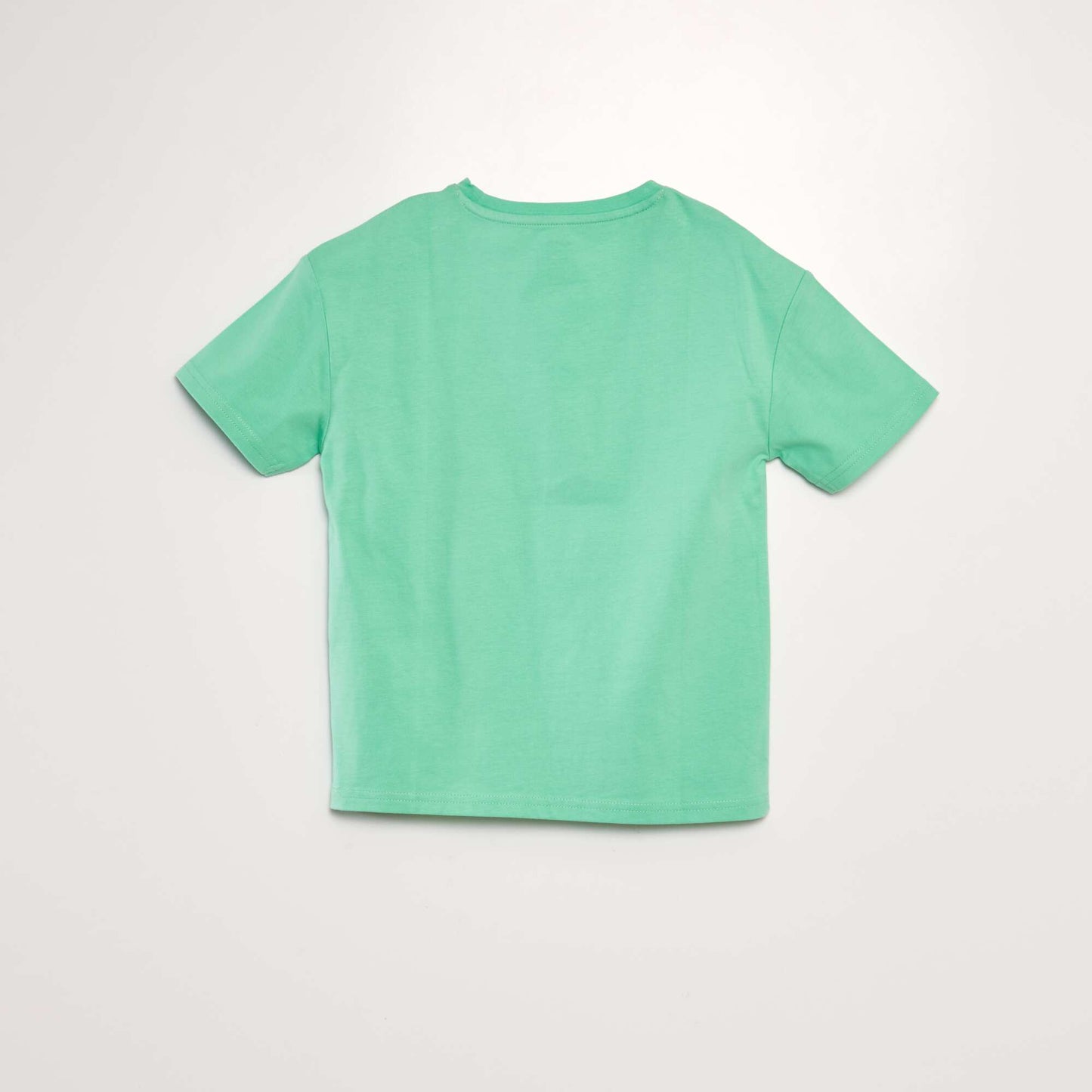 Plain thick jersey knit T-shirt - Tough CottonT GREEN