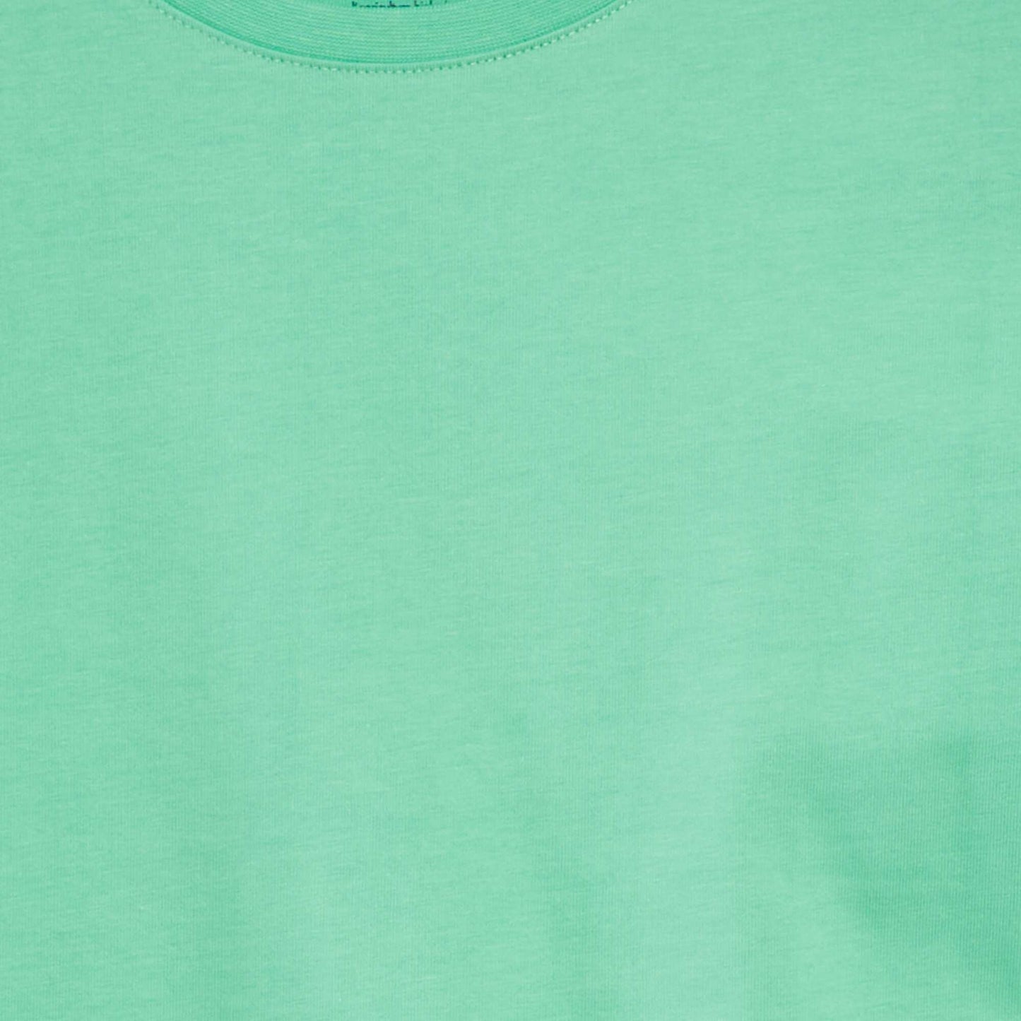 Plain thick jersey knit T-shirt - Tough CottonT GREEN