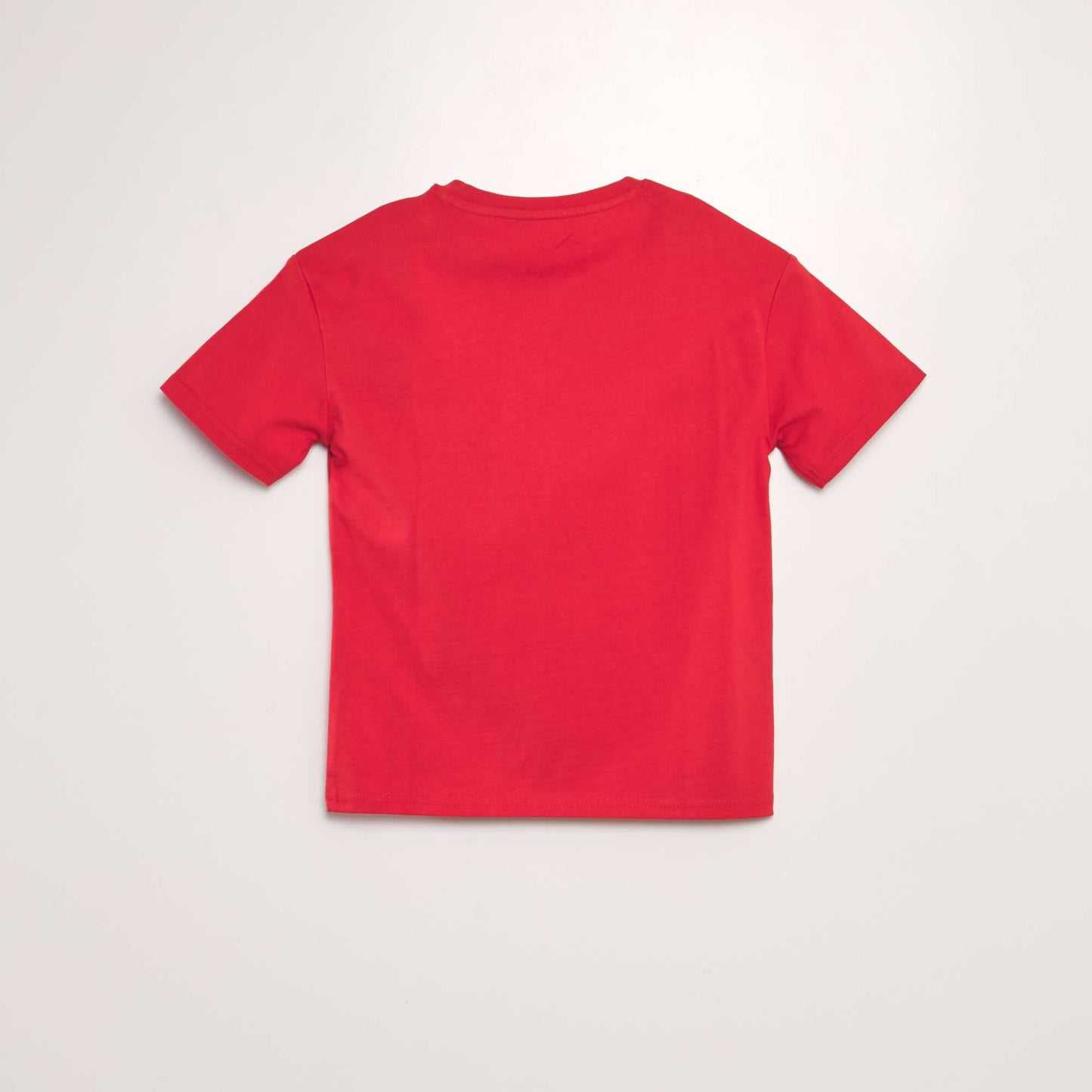 Plain thick jersey knit T-shirt - Tough CottonT red