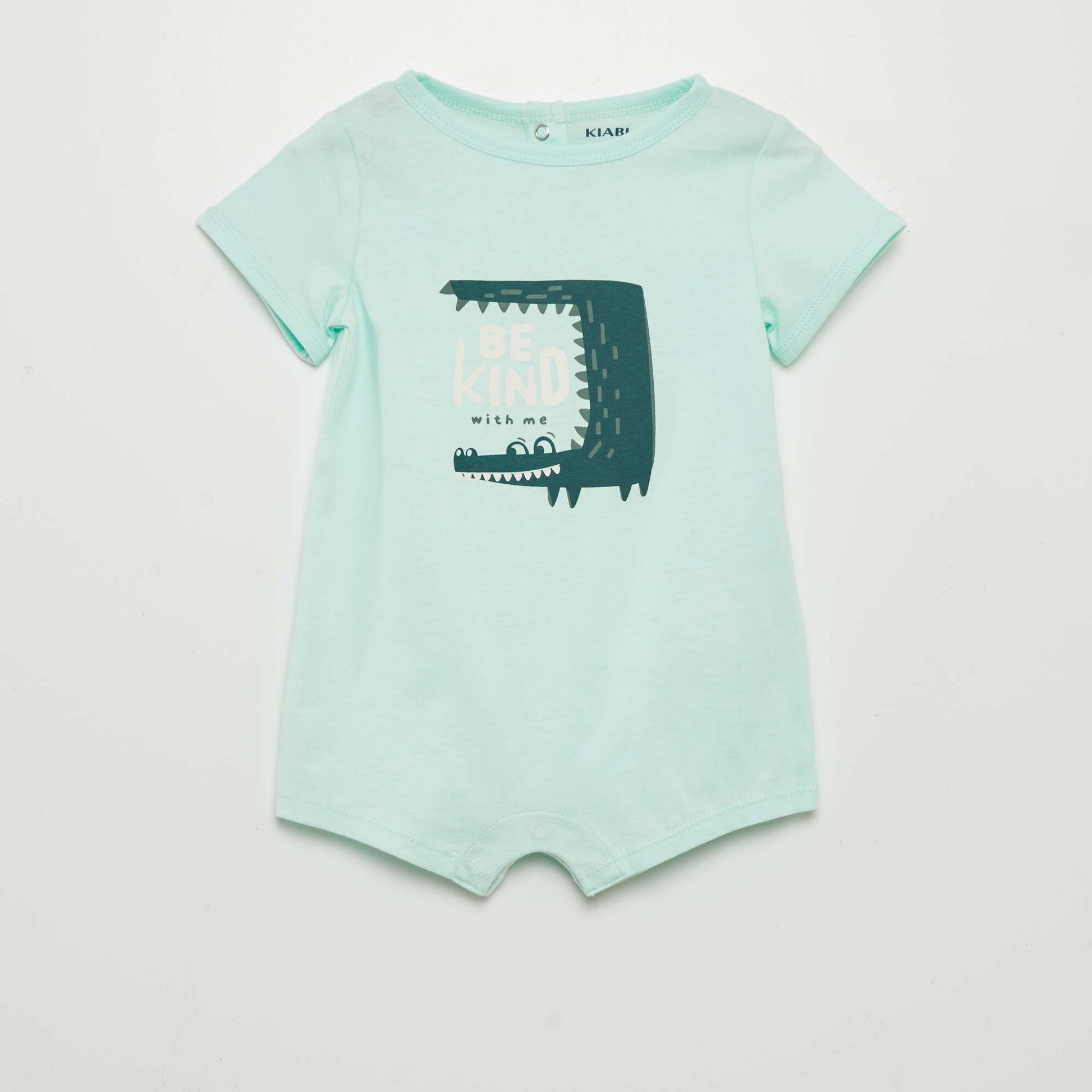 Pack of 2 short rompers BLUE